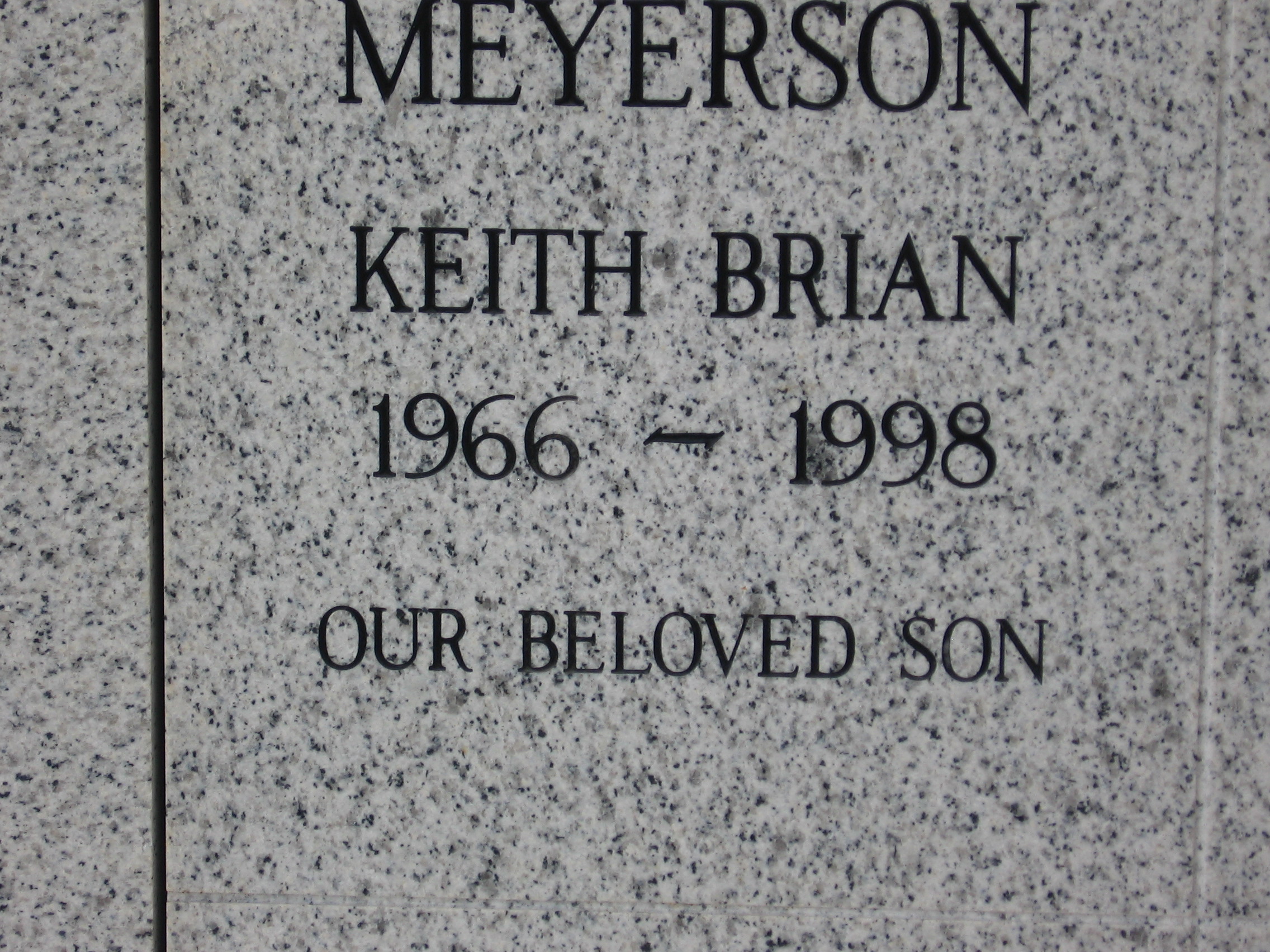 Keith Brian Meyerson