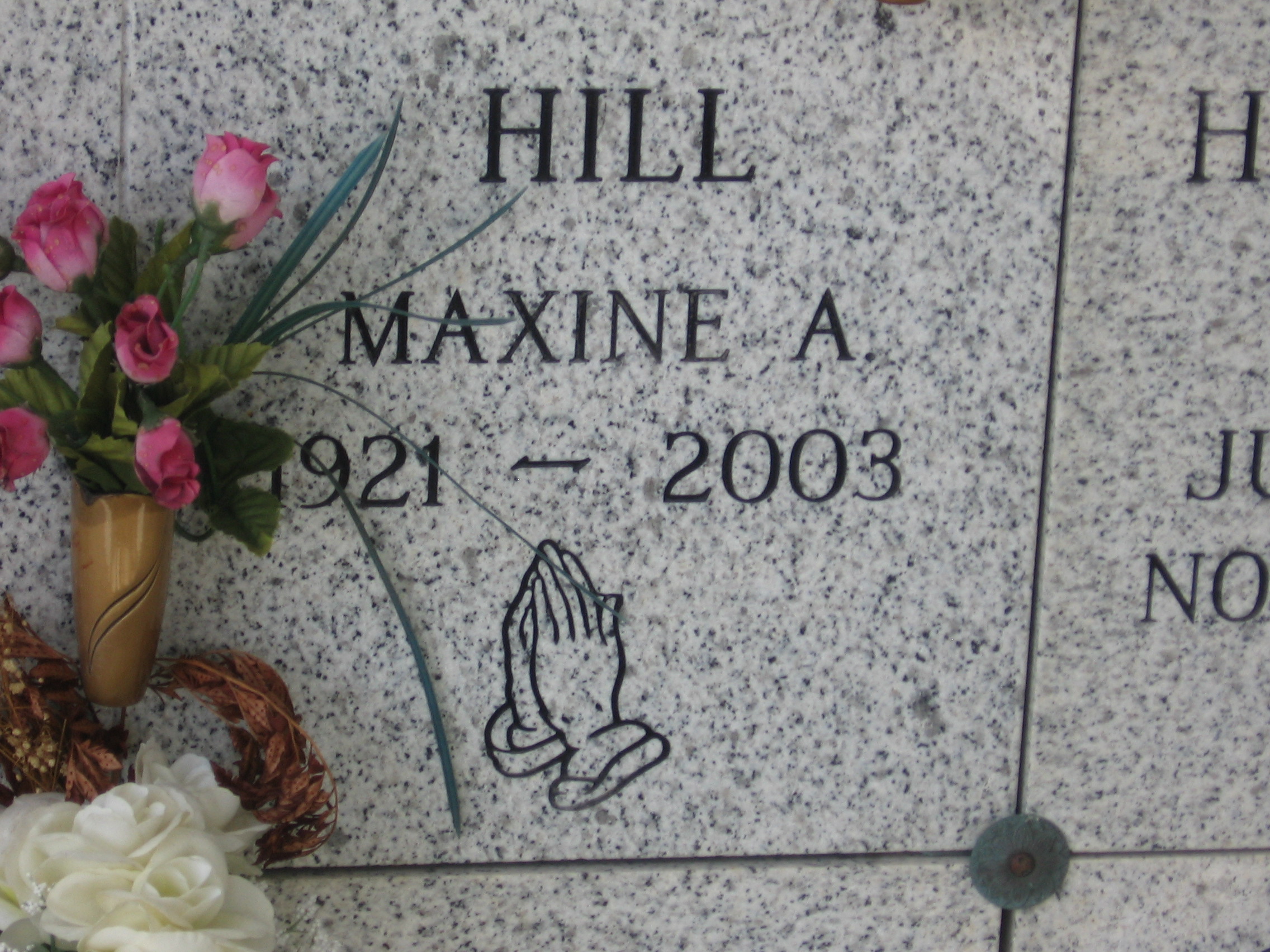 Maxine A Hill