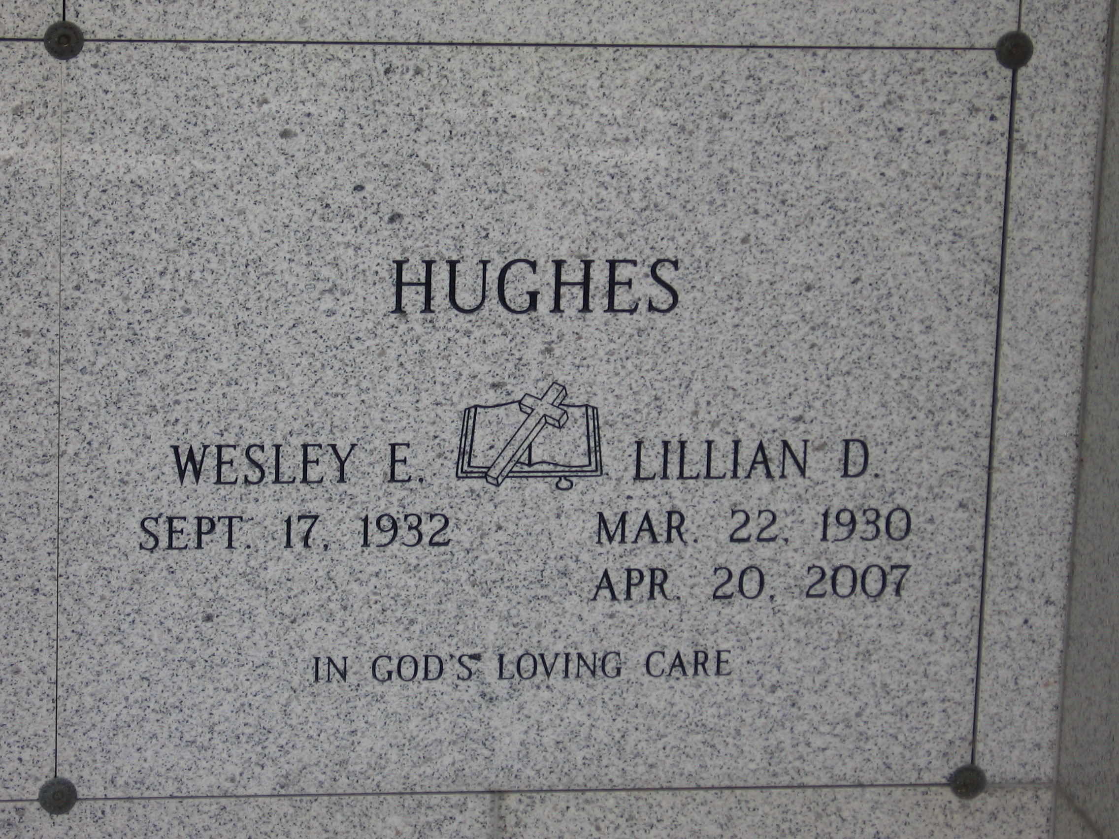 Wesley E Hughes