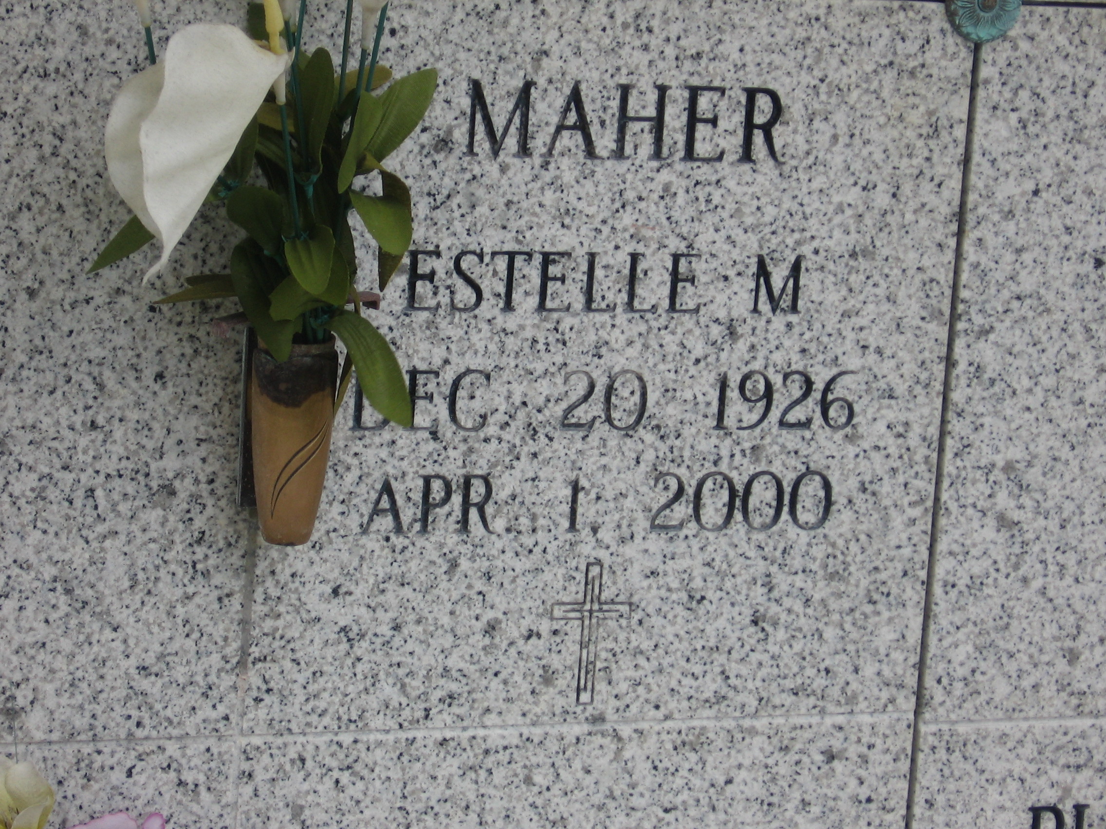 Estelle M Maher