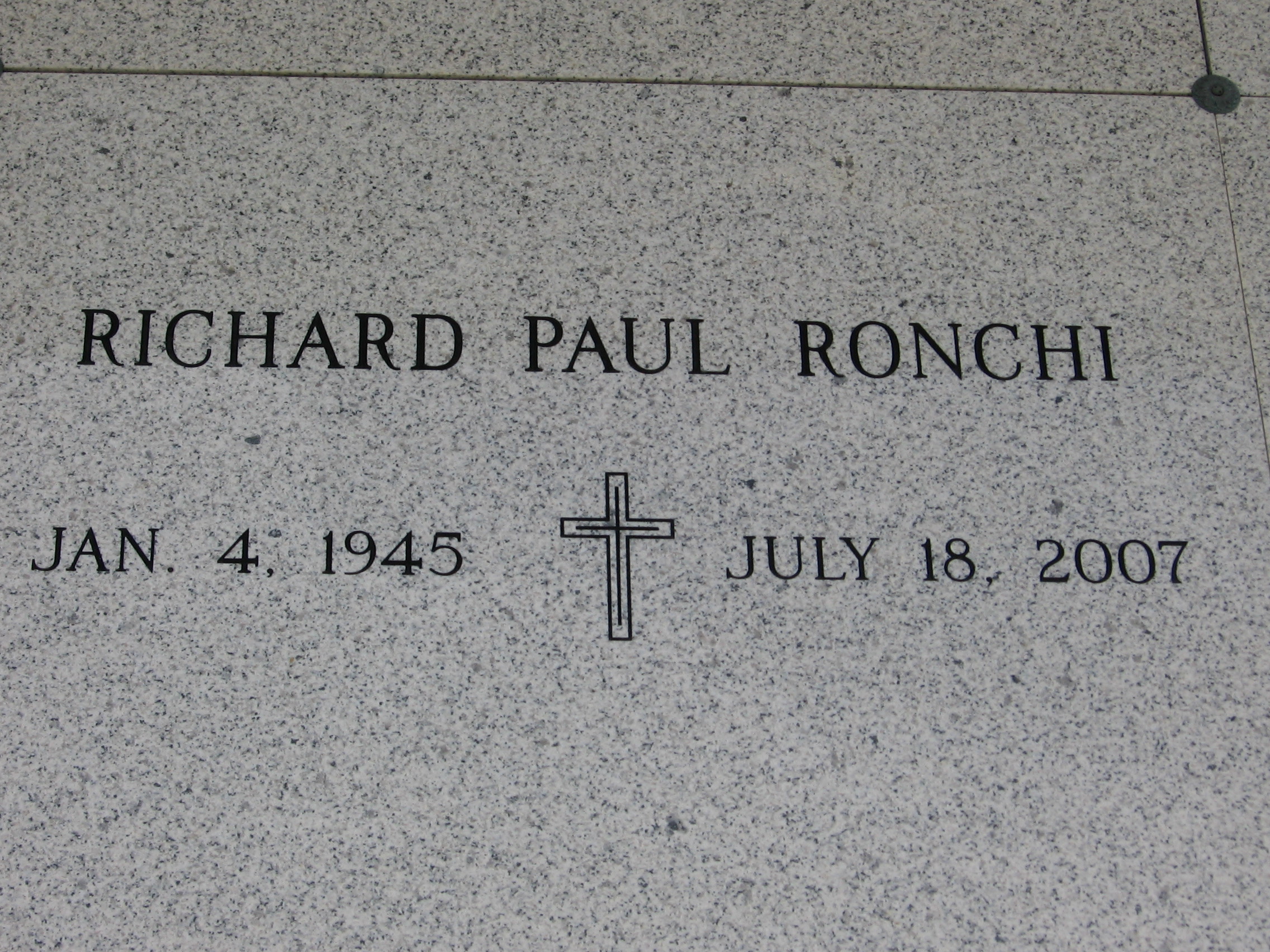 Richard Paul Ronchi