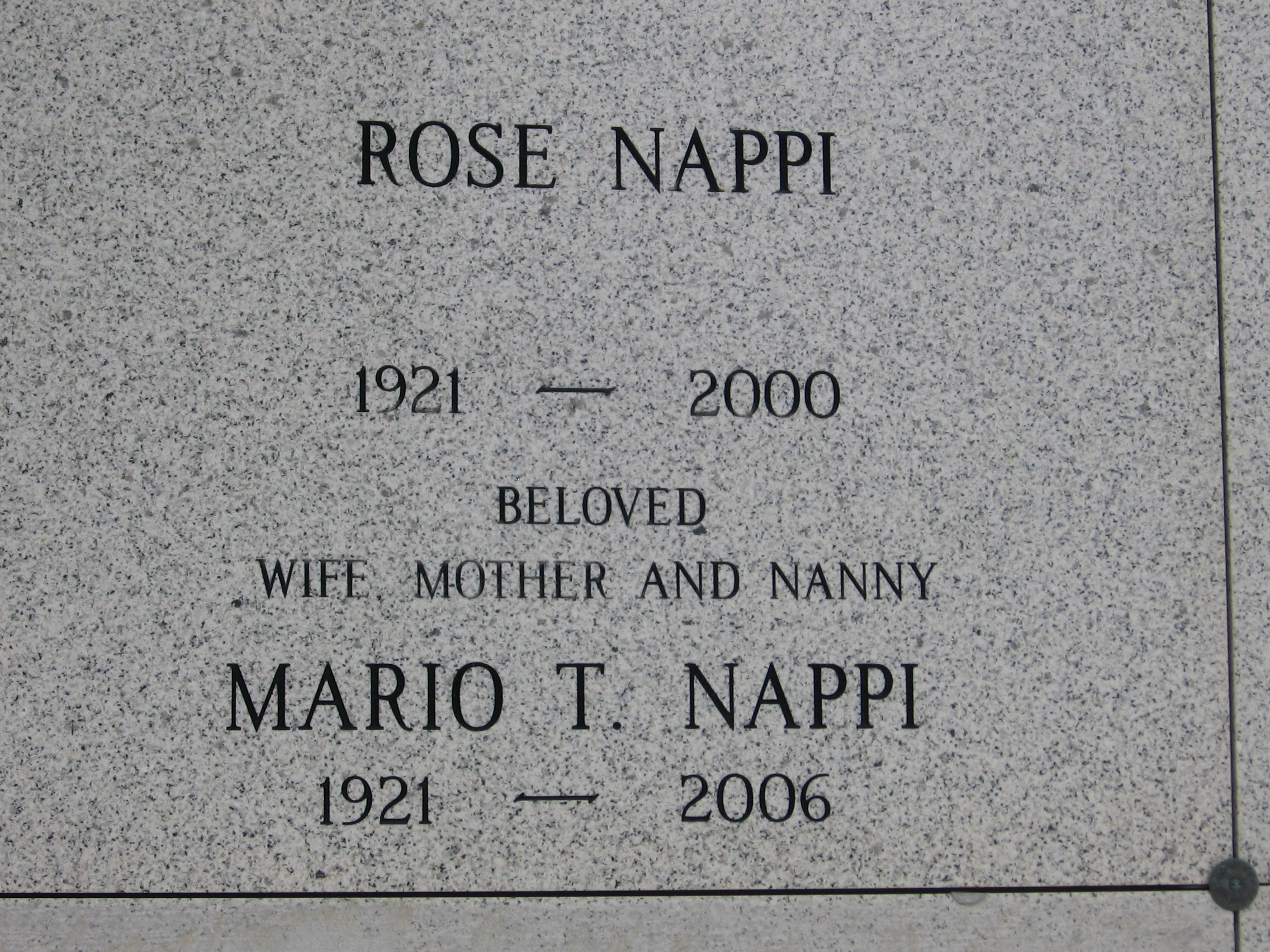 Rose Nappi