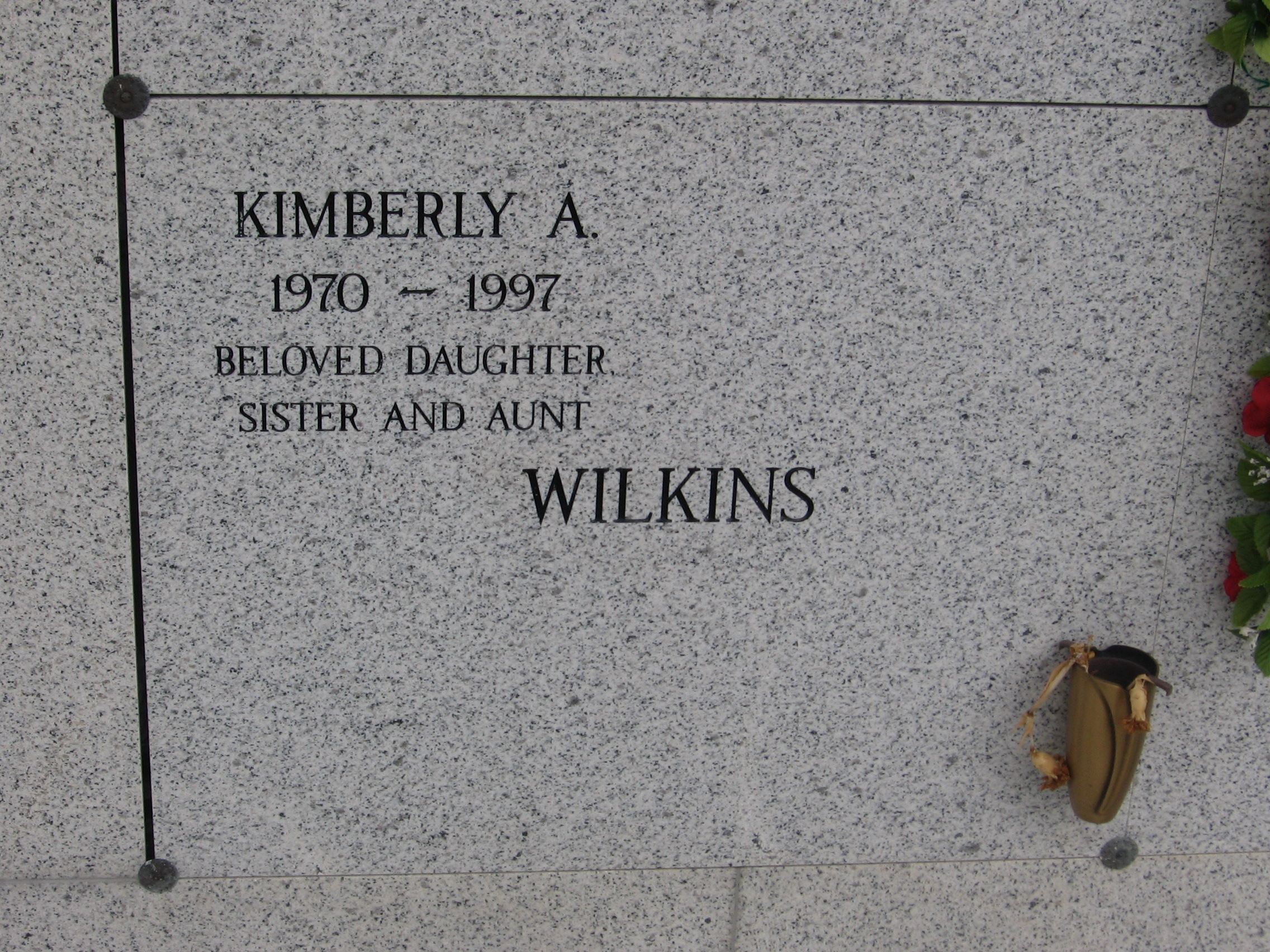 Kimberly A Wilkes