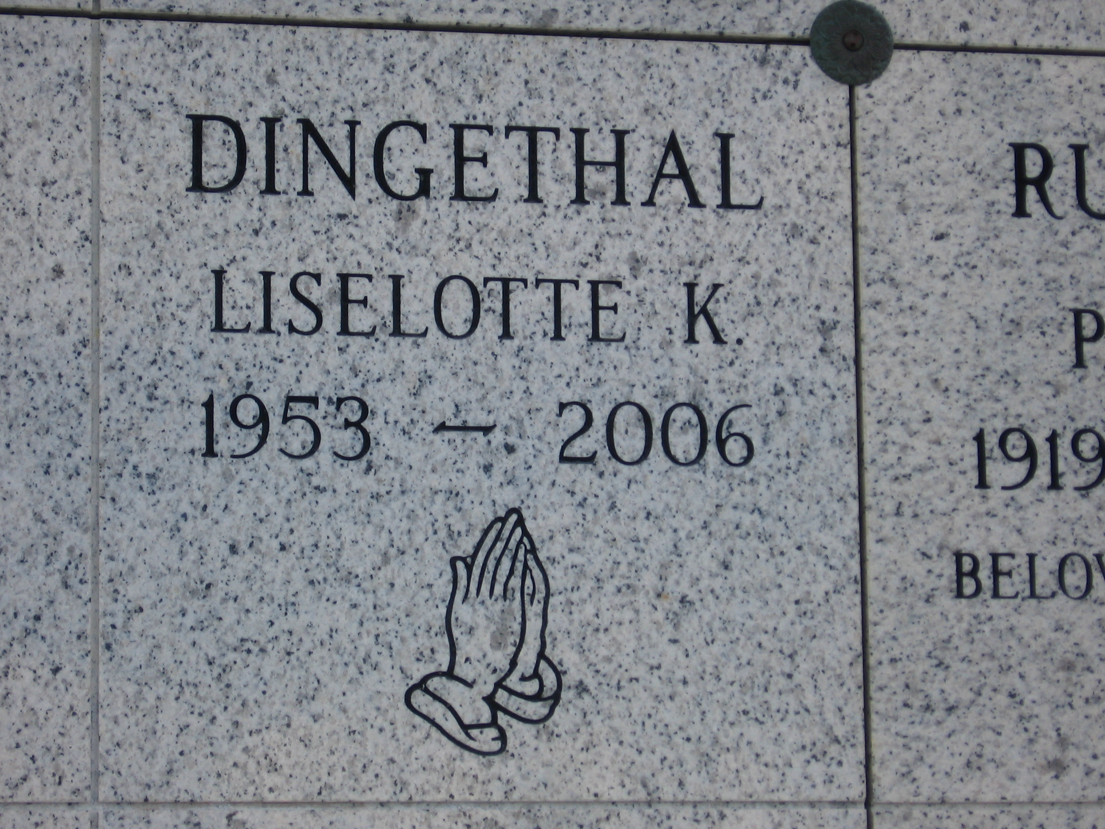 Liselotte K Dingethal