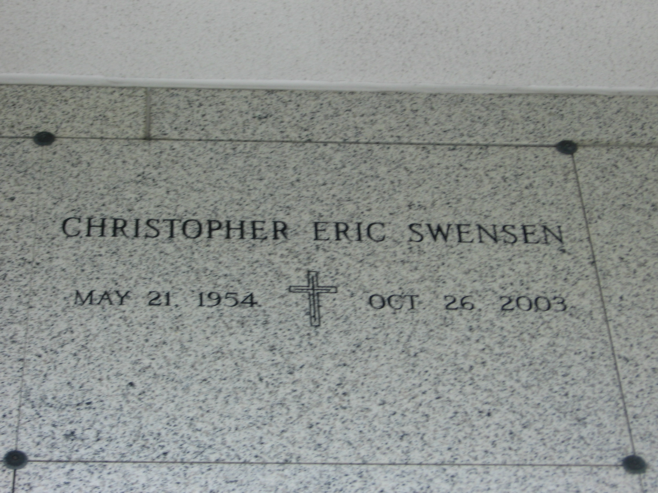 Christopher Eric Swensen