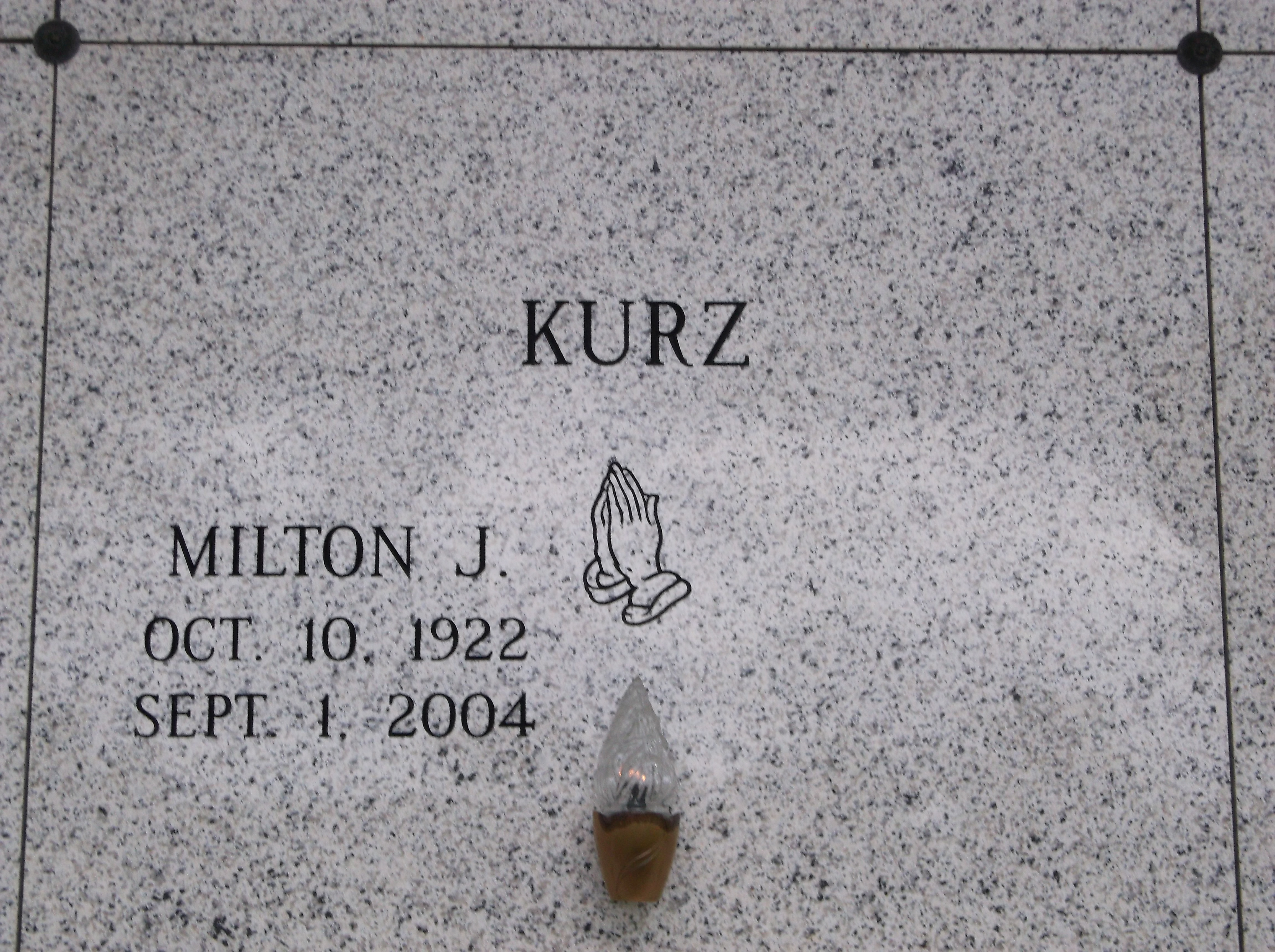 Milton J Kurz