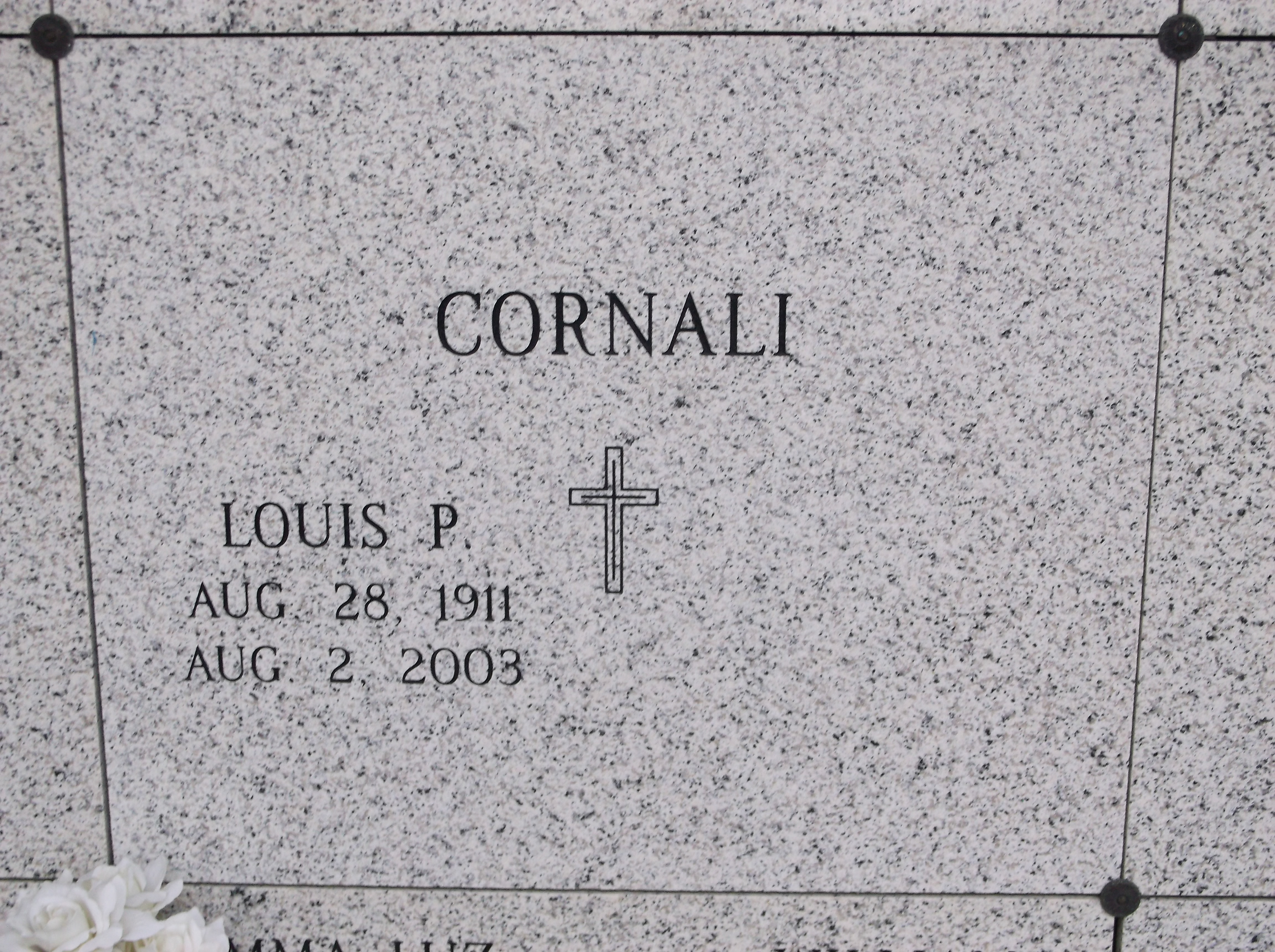 Louis P Cornali