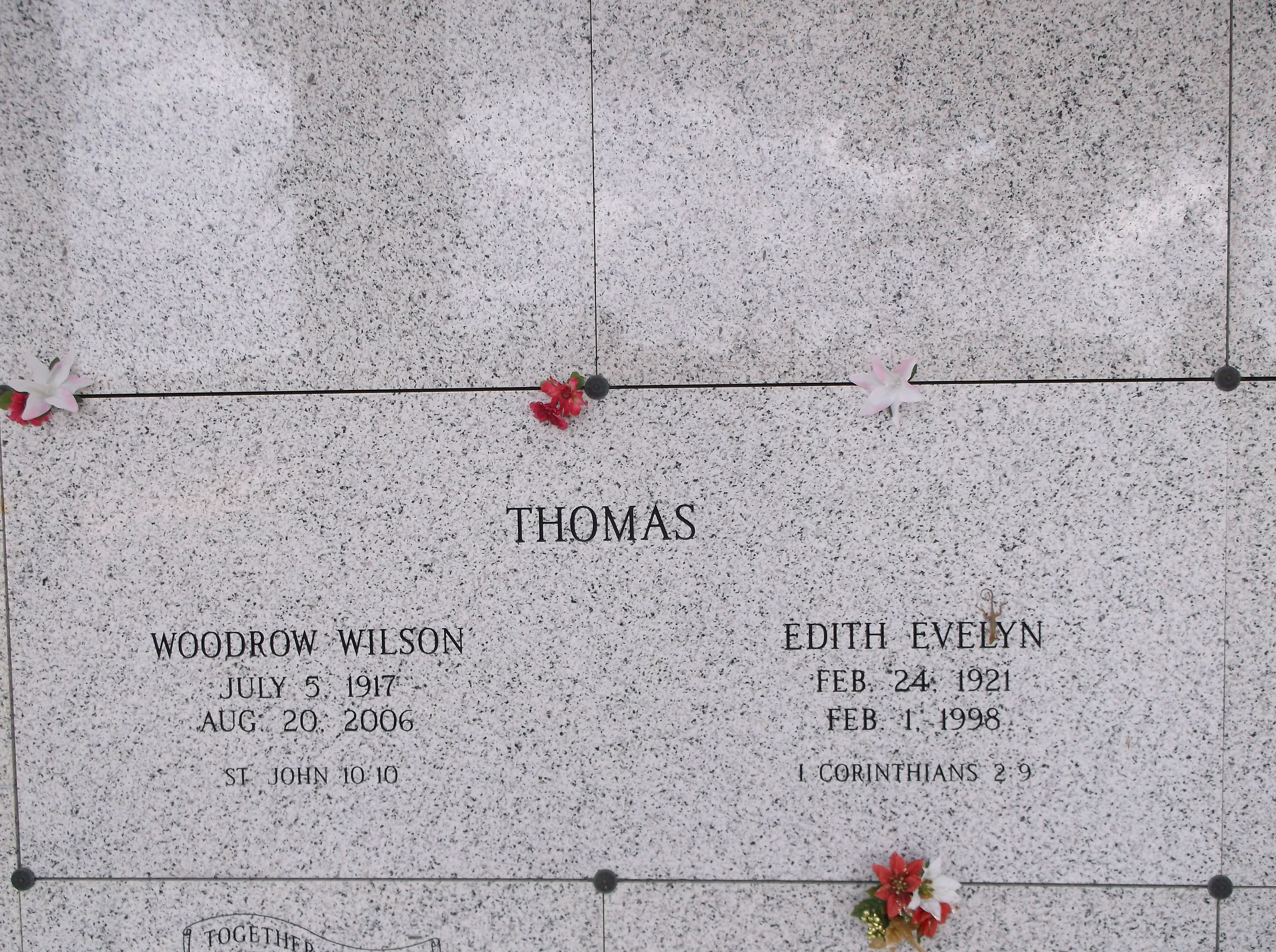 Edith Evelyn Thomas