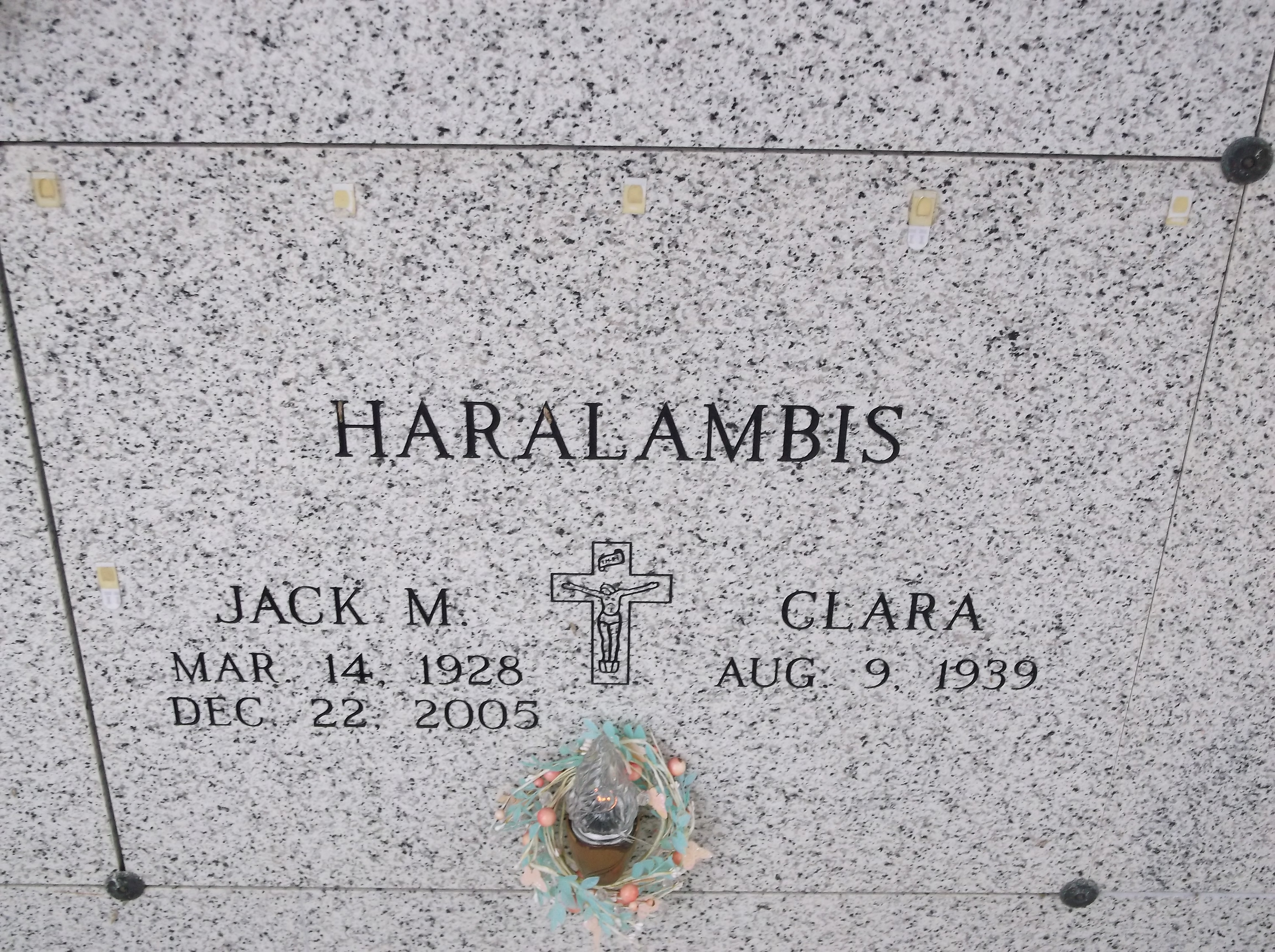 Jack M Haralambis