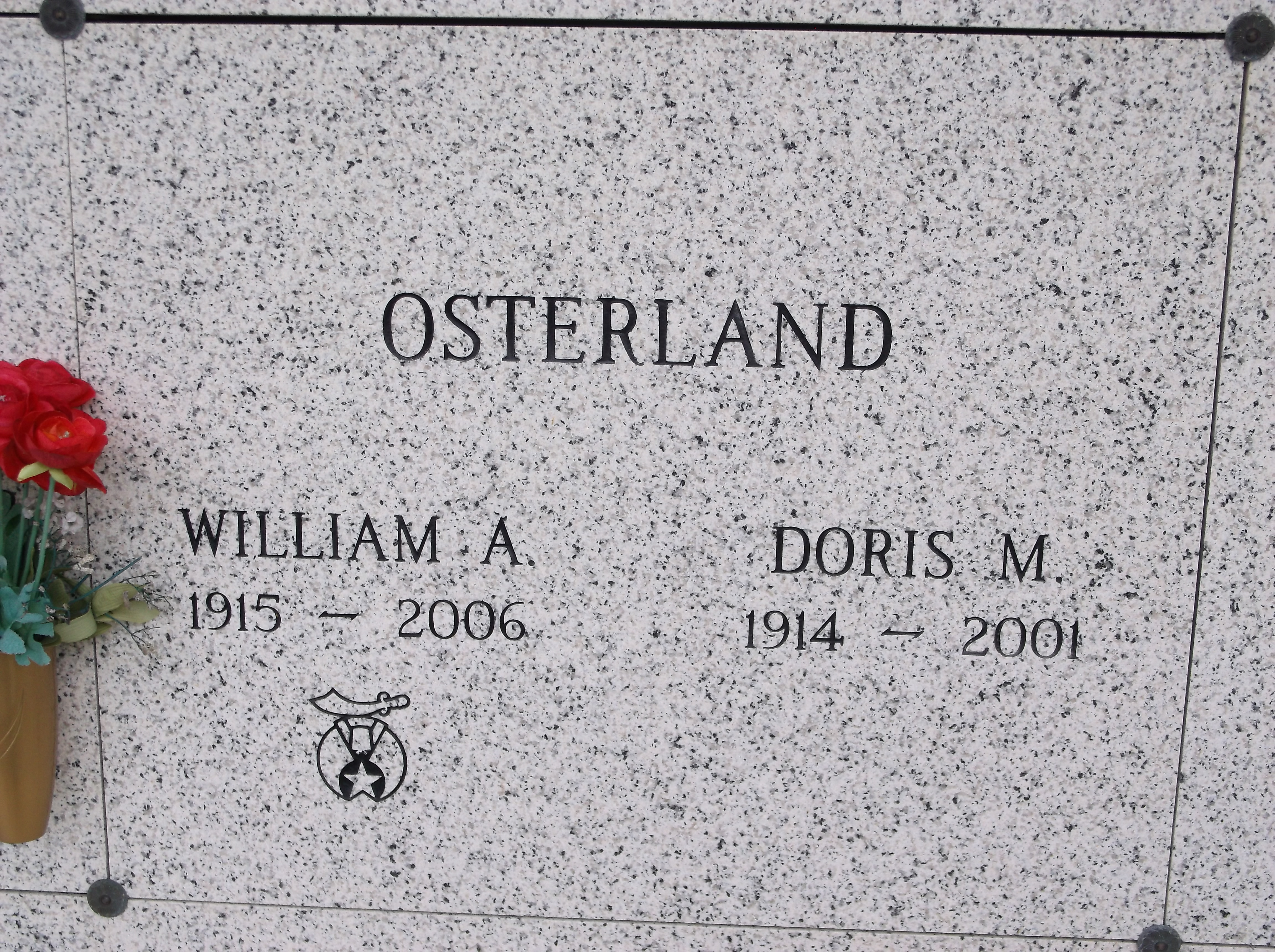 William A Osterland