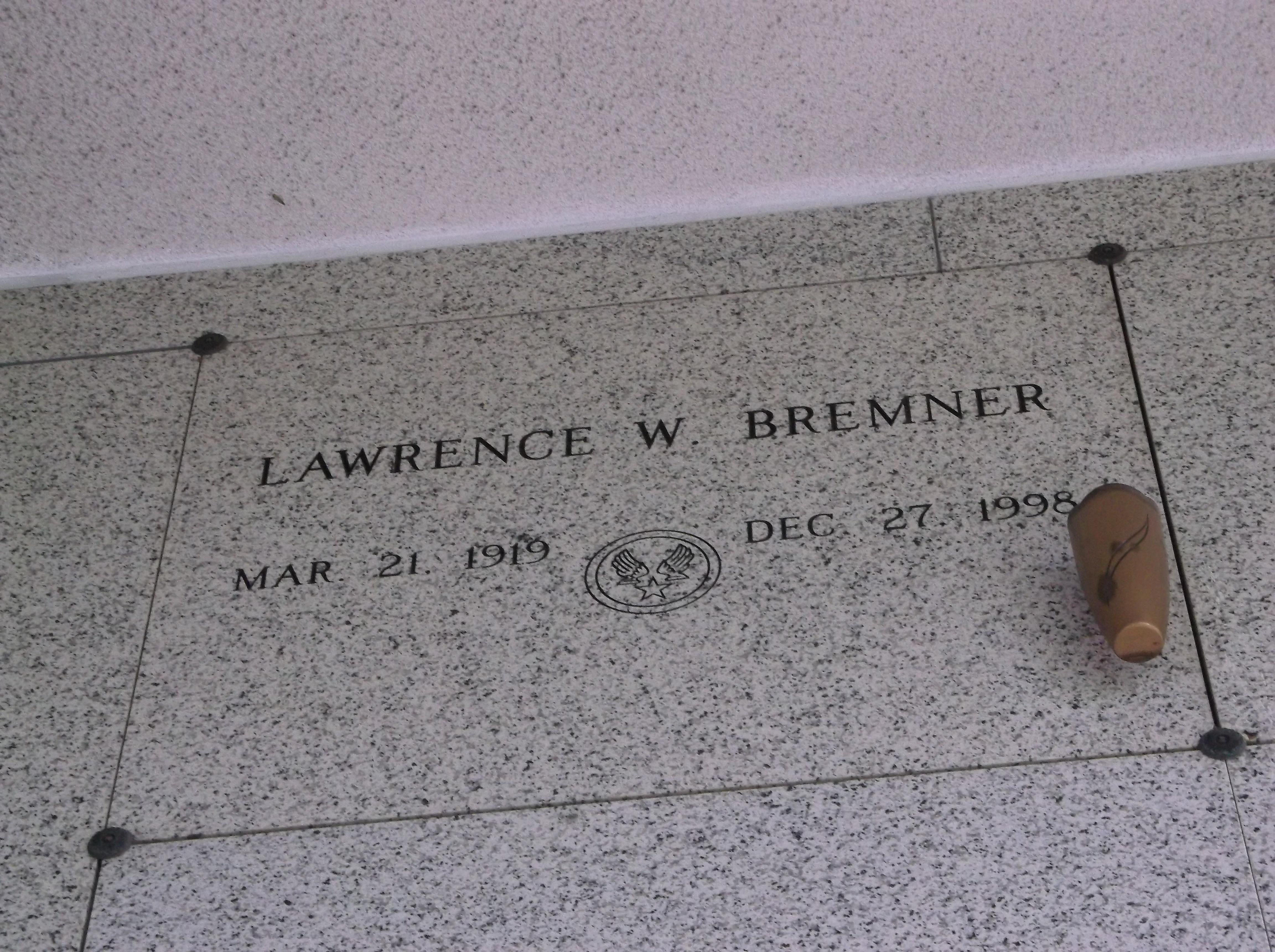 Lawrence W Bremner