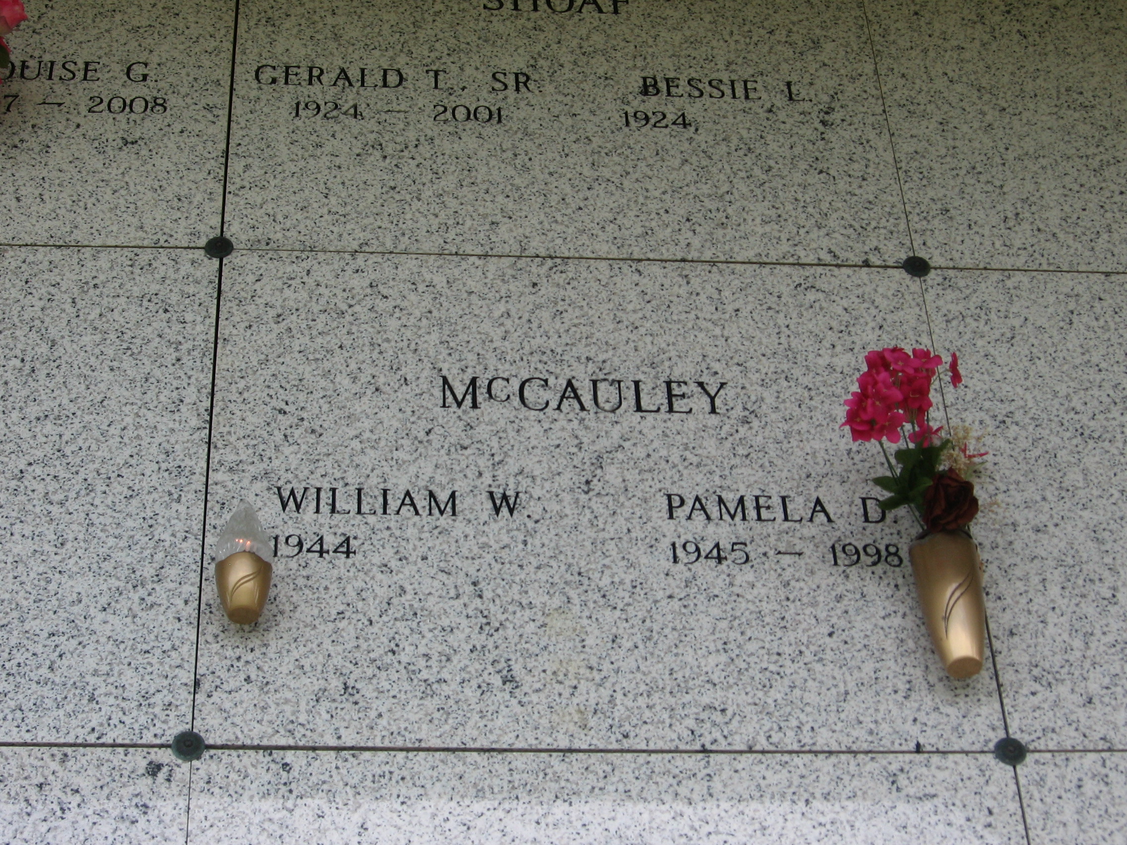 Pamela D McCauley
