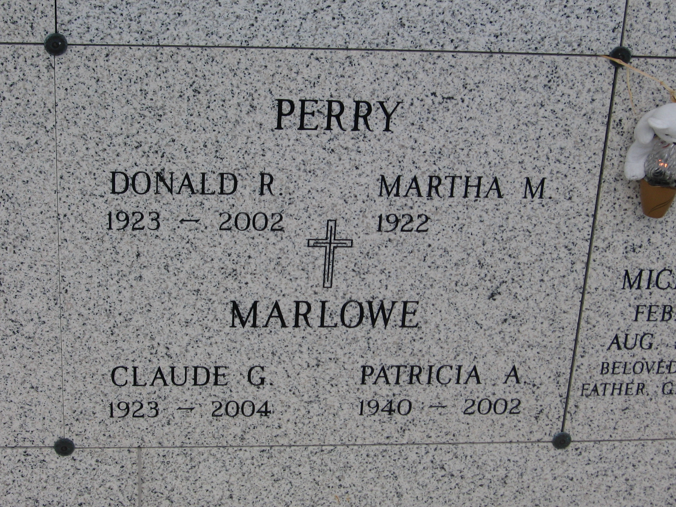 Martha M Perry