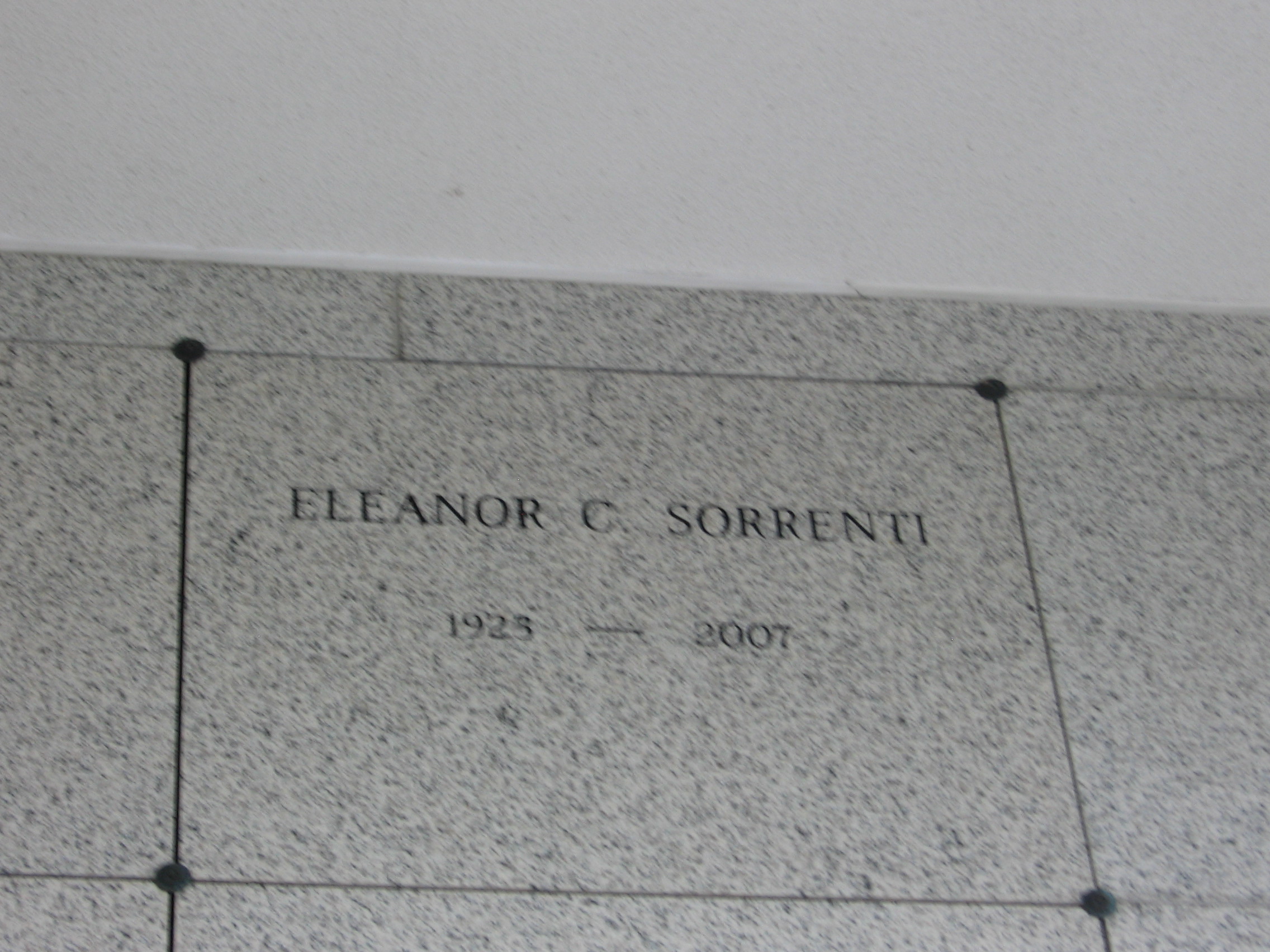 Eleanor C Sorrenti