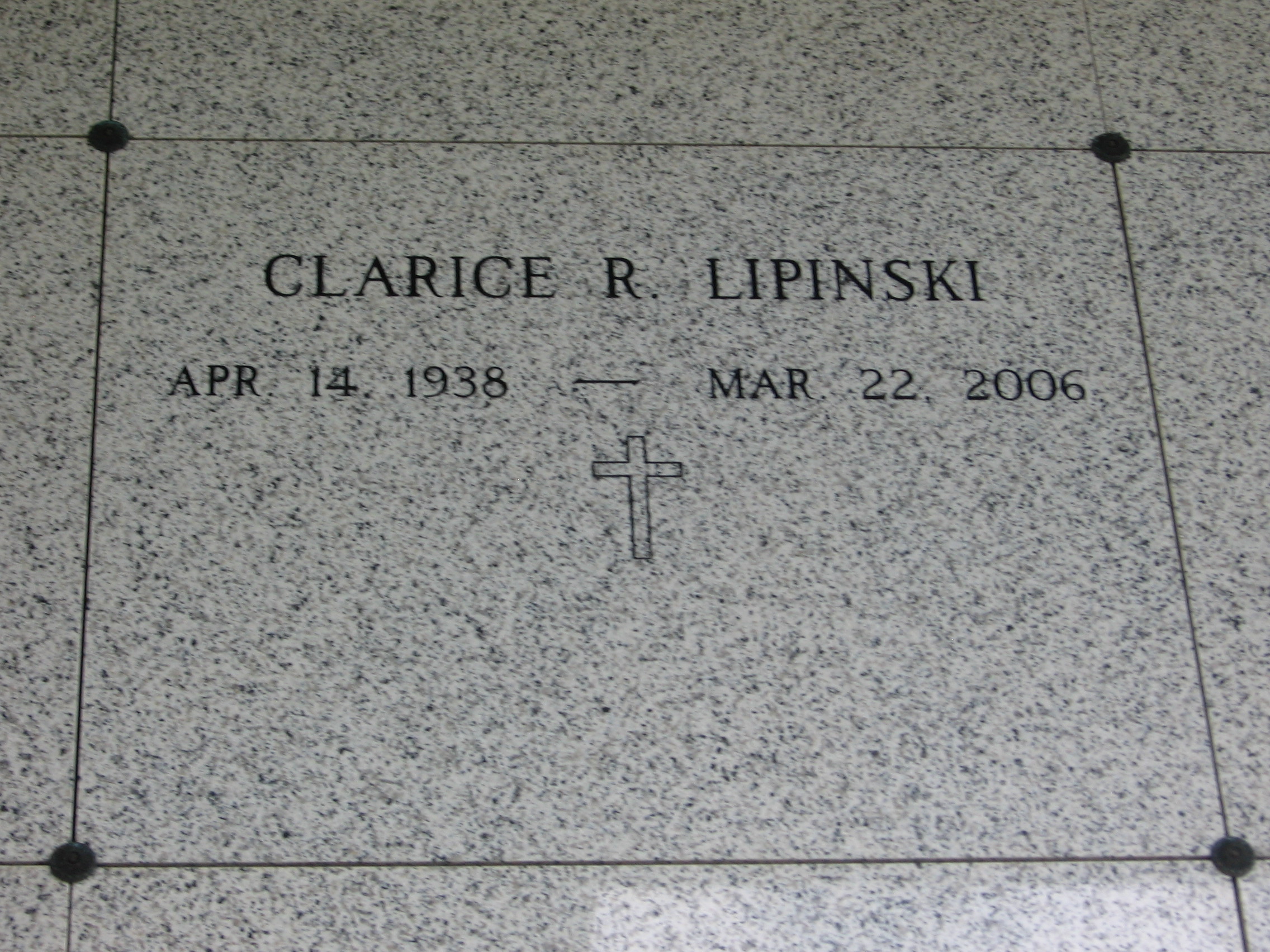 Clarice R Lipinski
