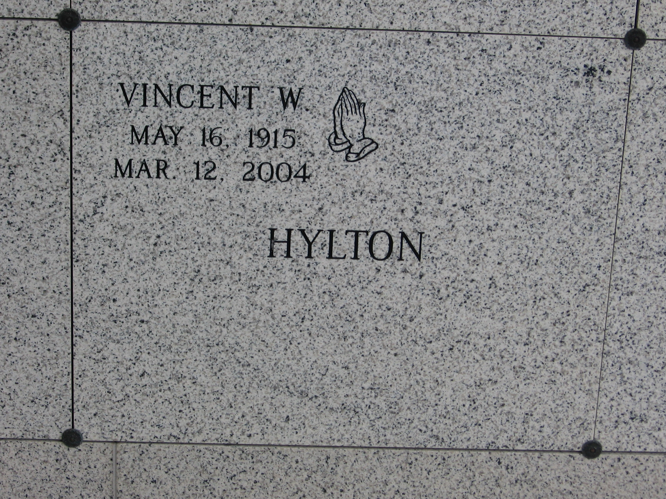Vincent W Hylton