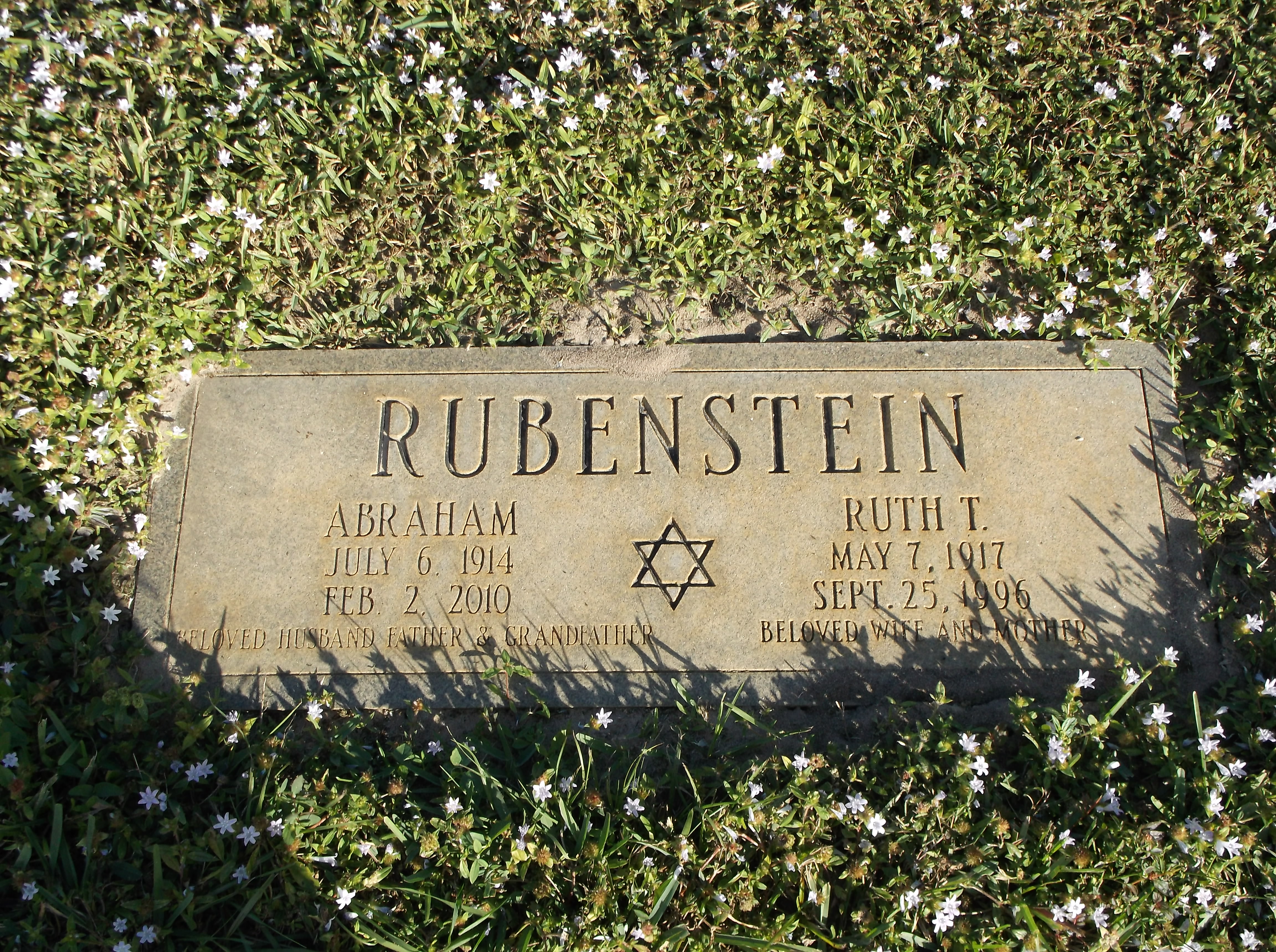 Ruth T Rubenstein