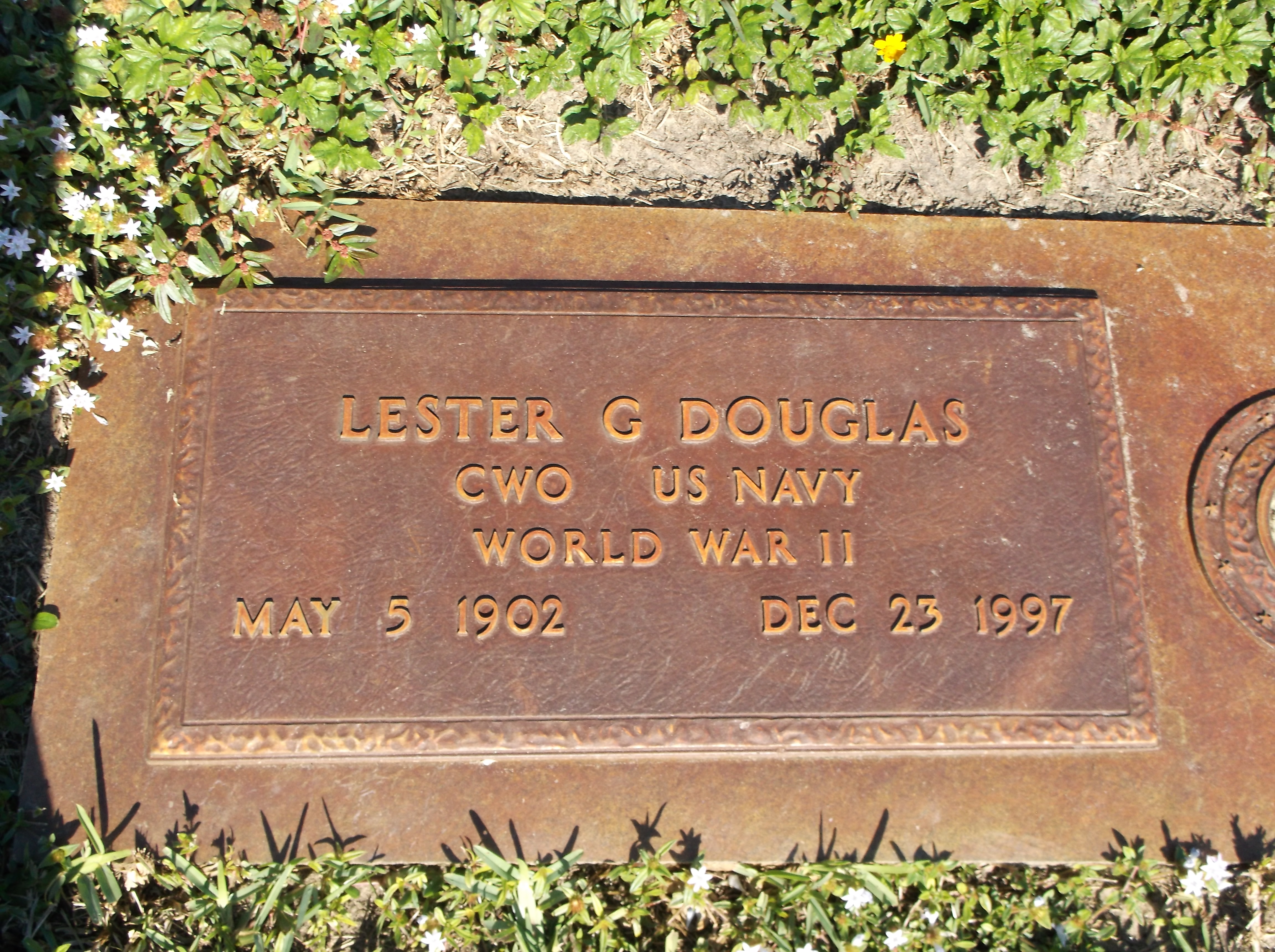 Lester G Douglas