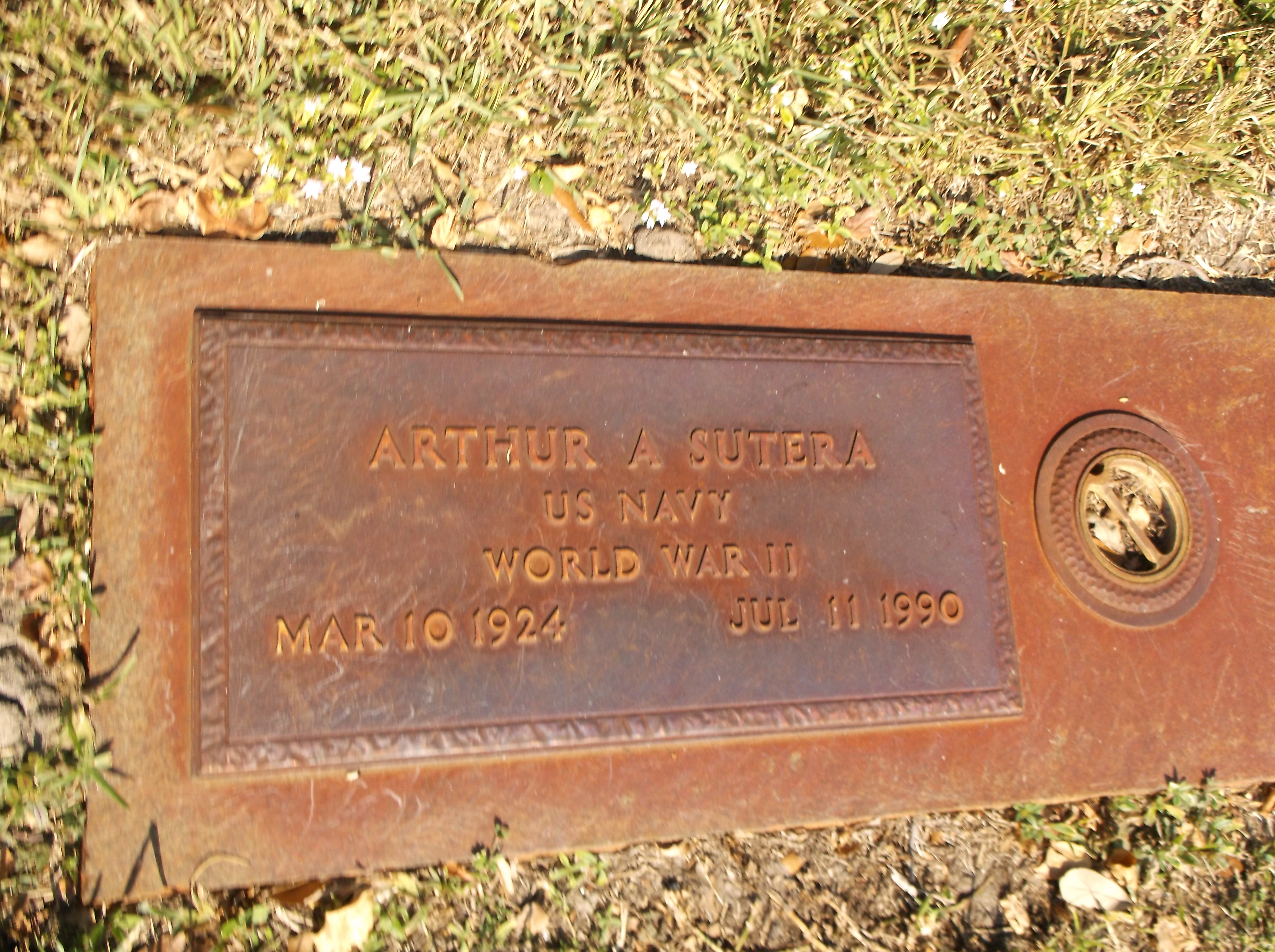 Arthur A Sutera
