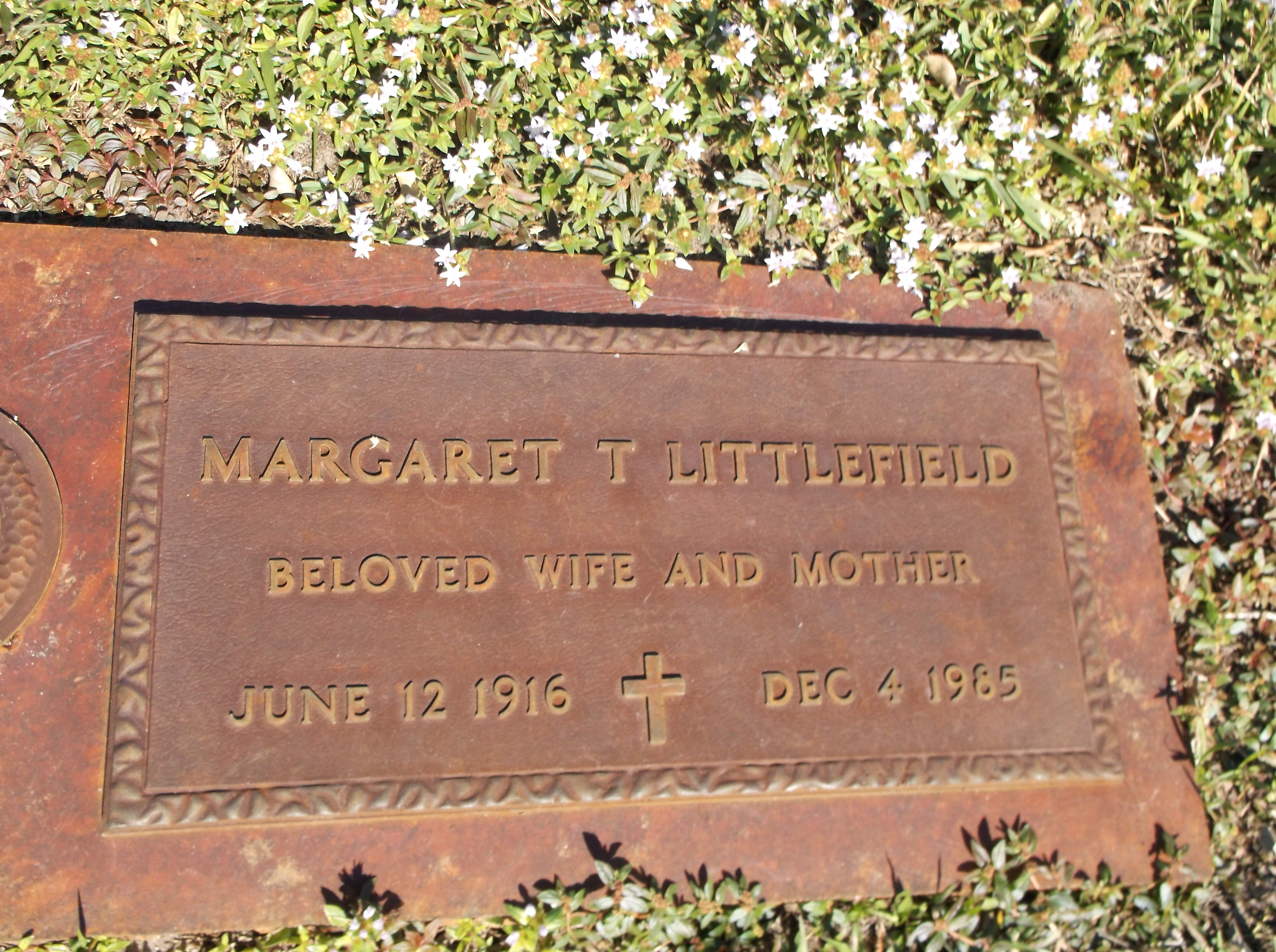 Margaret T Littlefield