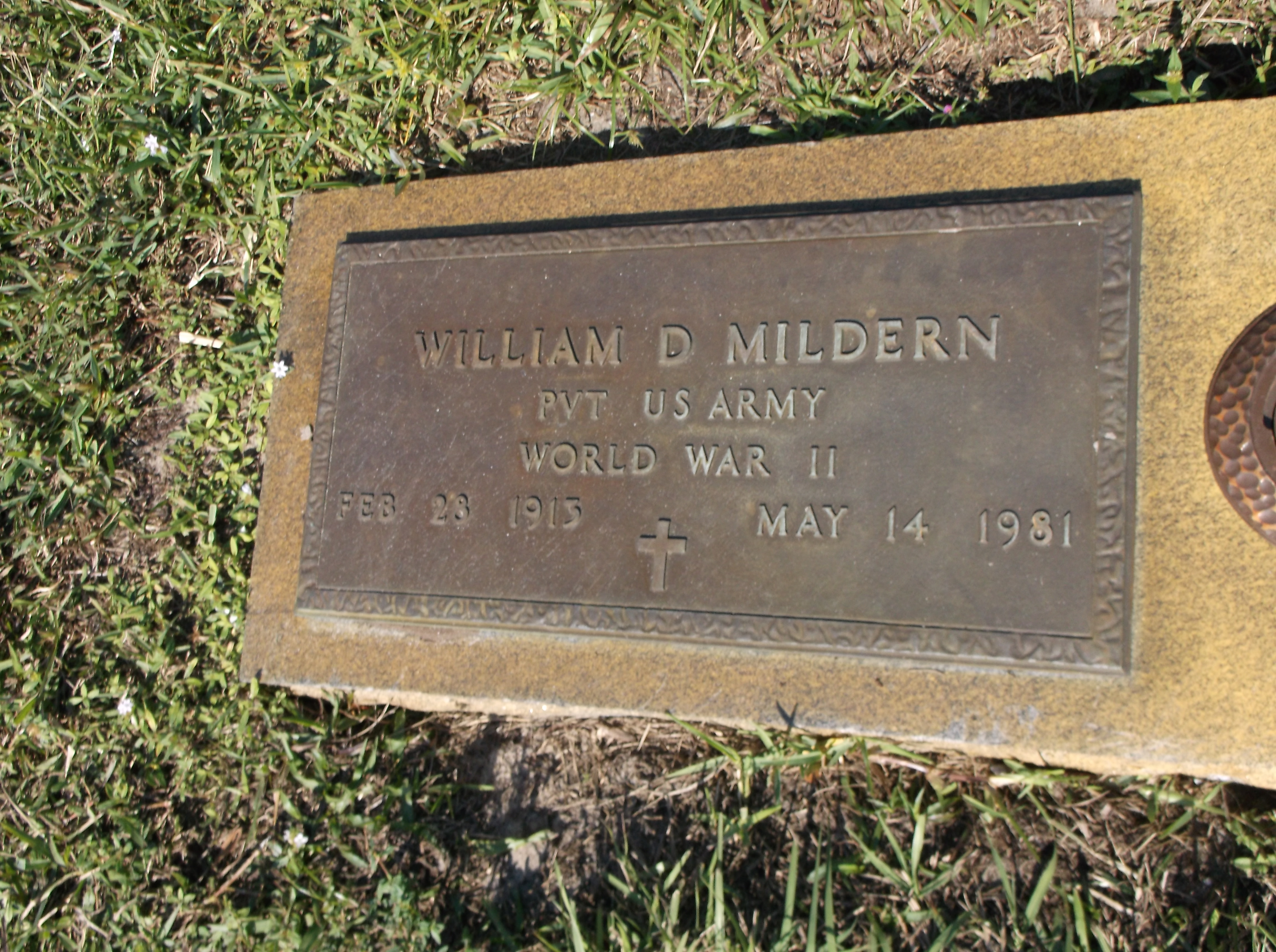 William D Mildern