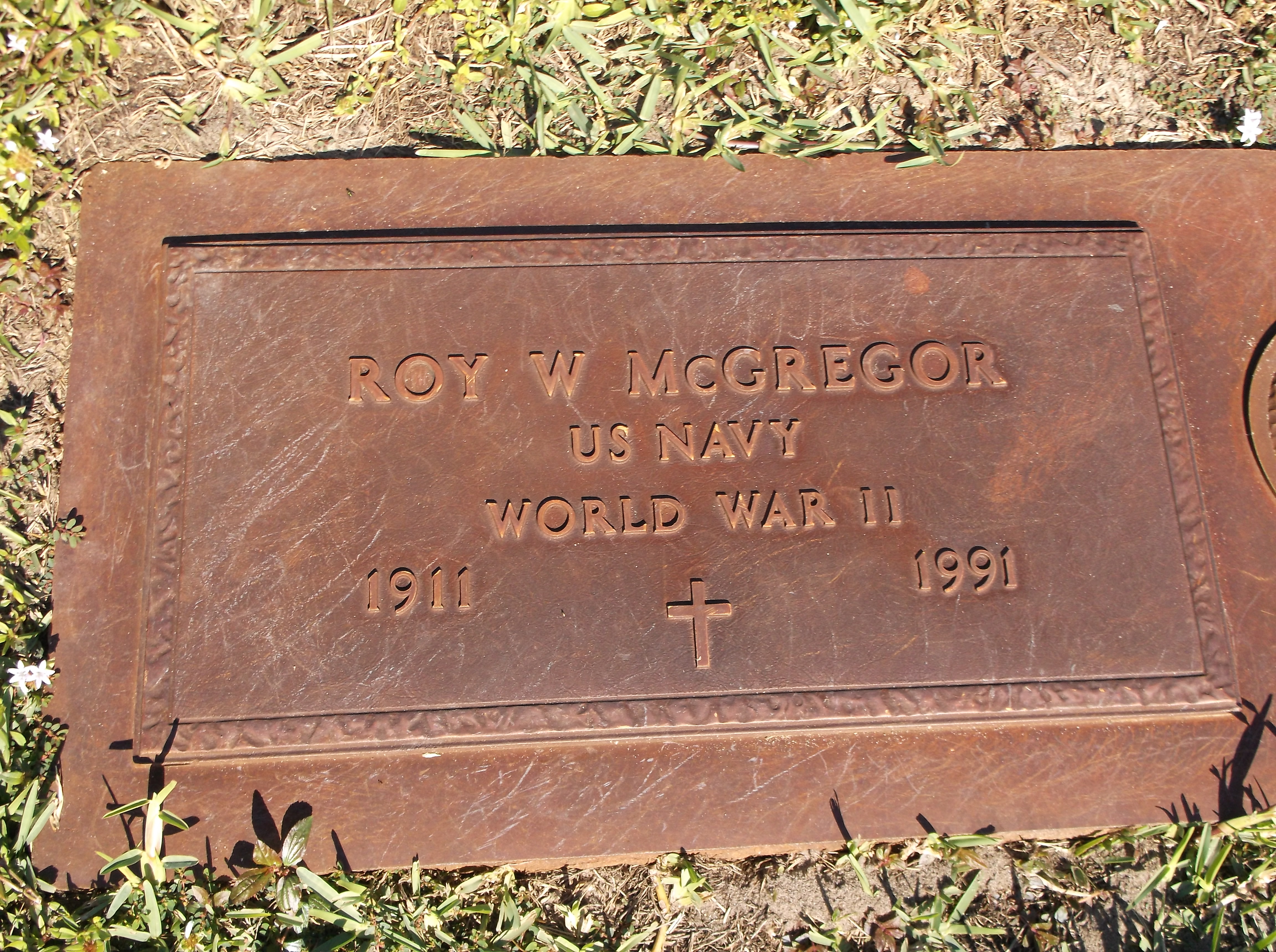 Roy W McGregor