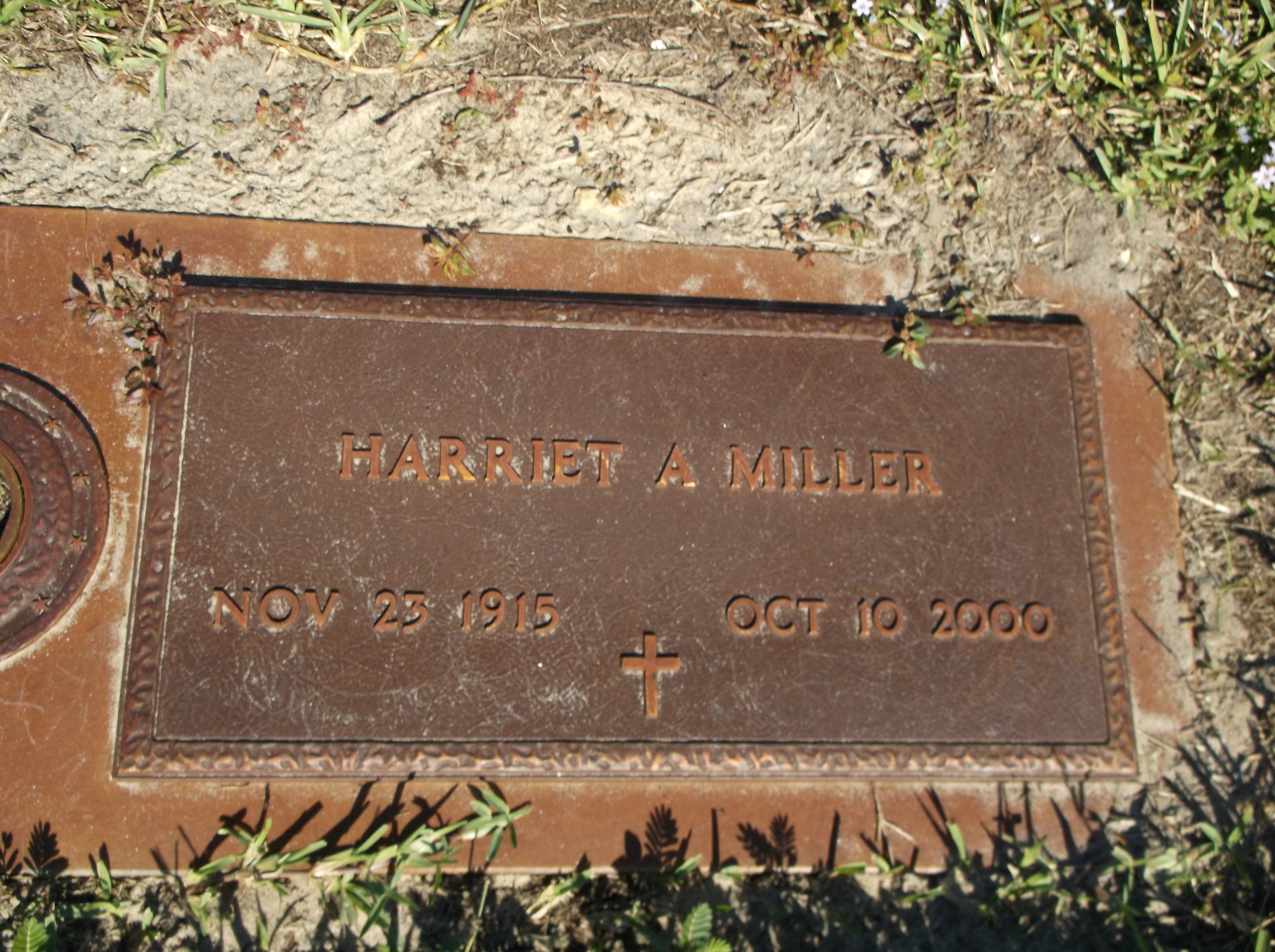 Harriet A Miller