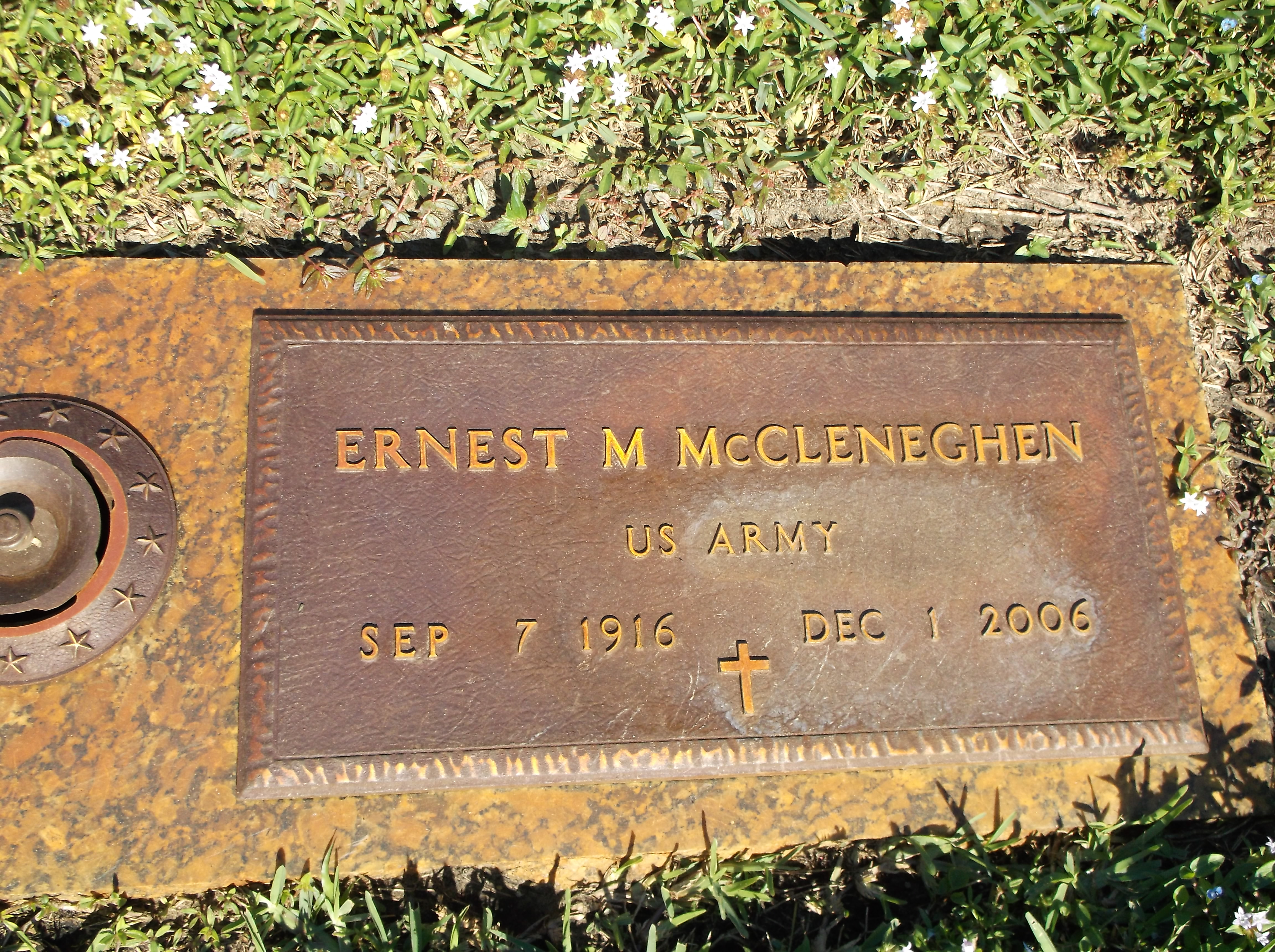 Ernest M McCleneghen