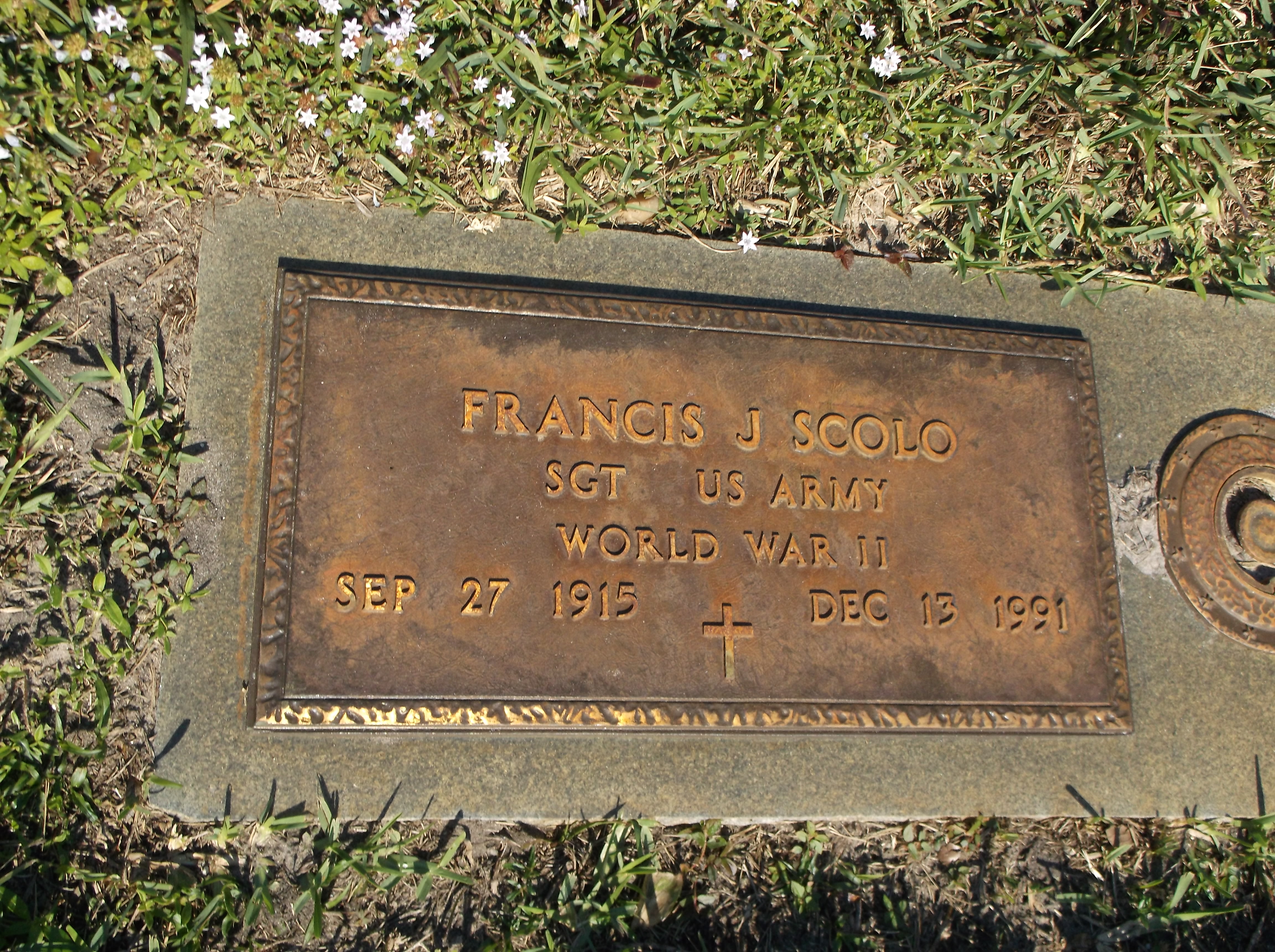 Francis J Scolo