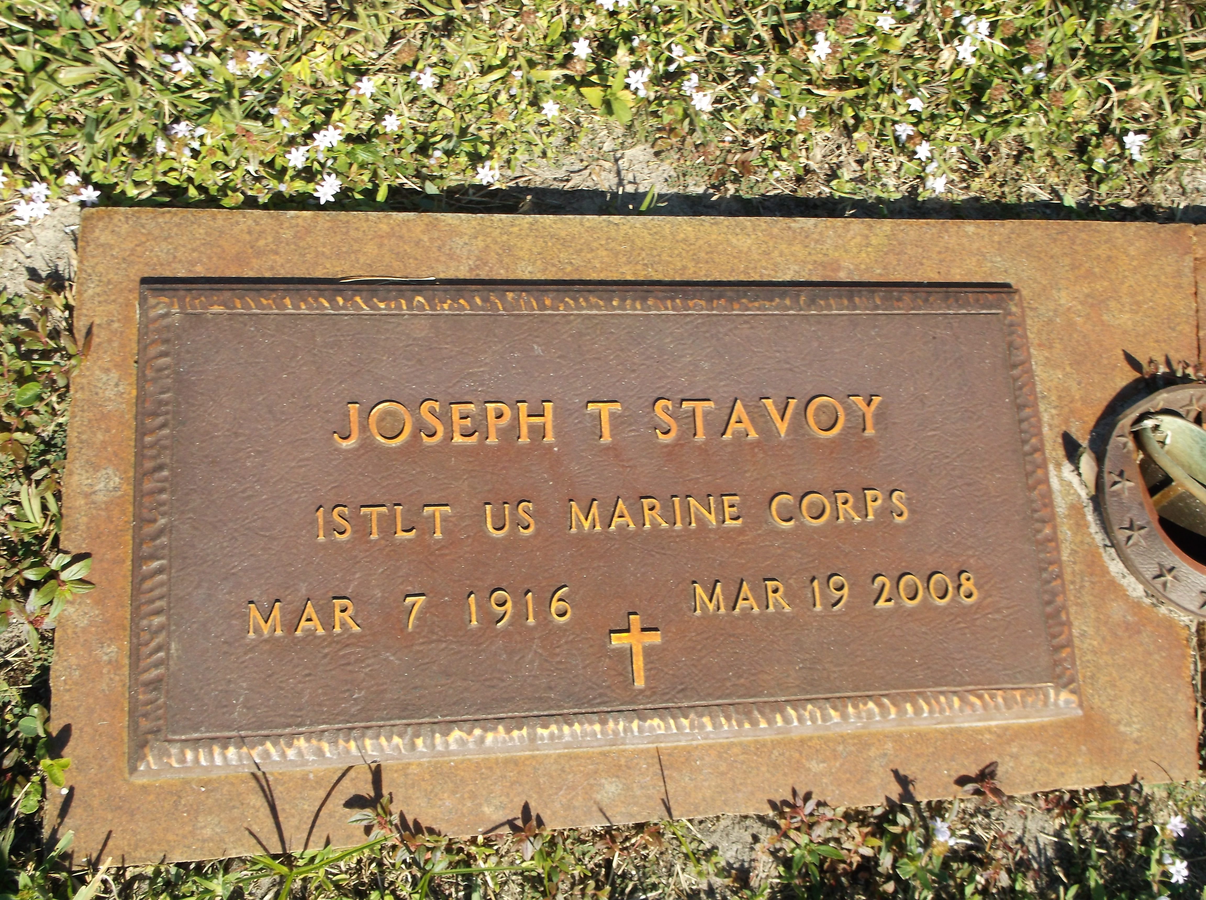 Joseph T Stavoy