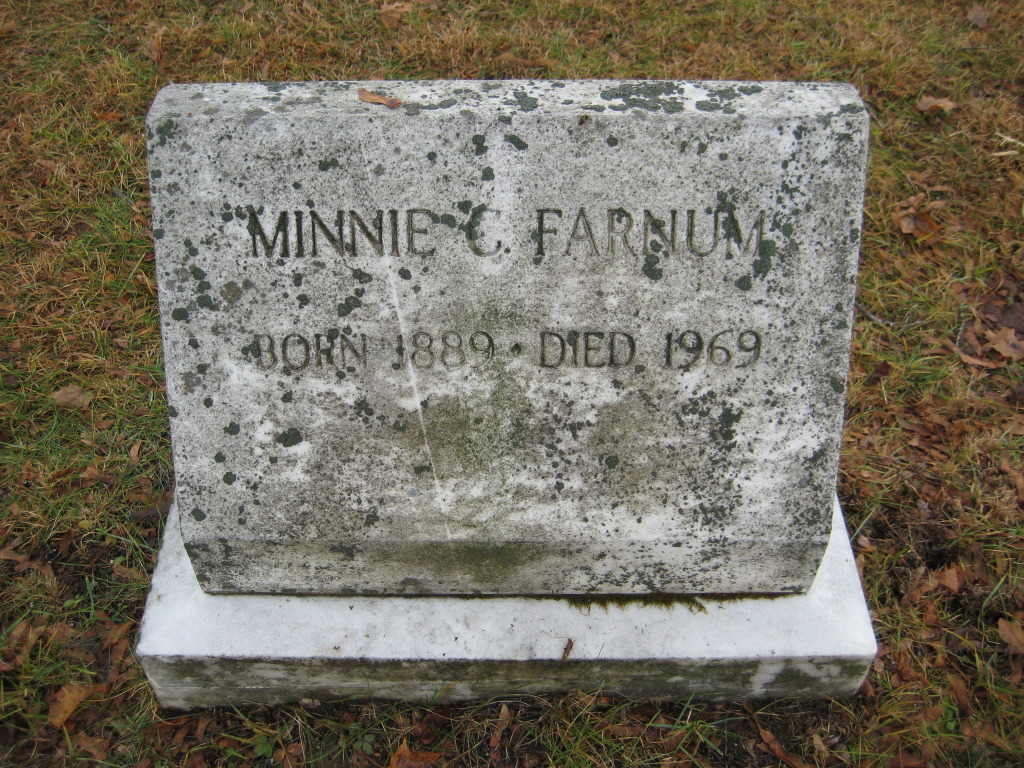 Minnie C Farnum