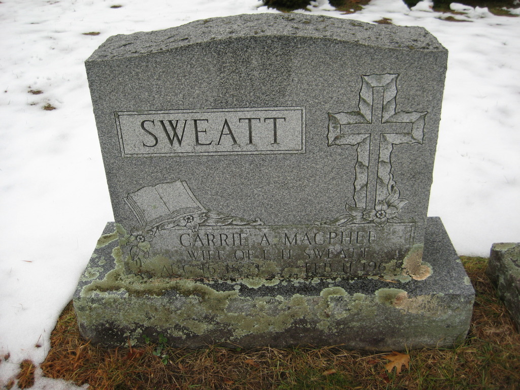 Carrie A MacPhee Sweatt