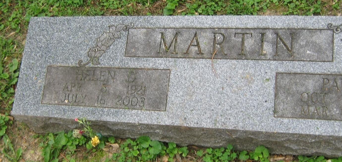 Helen D Martin
