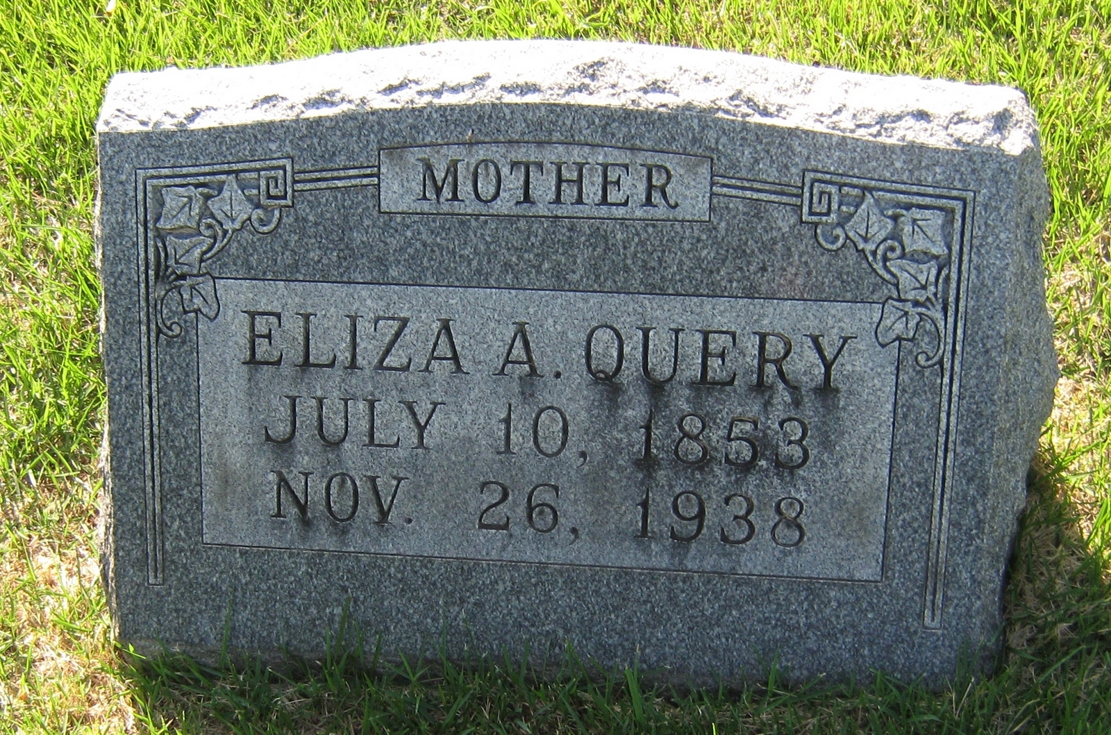 Eliza A Query