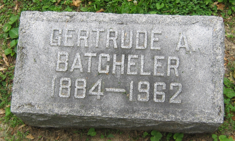 Gertrude A Batcheler
