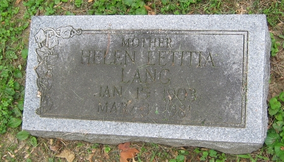 Helen Letitia Lang