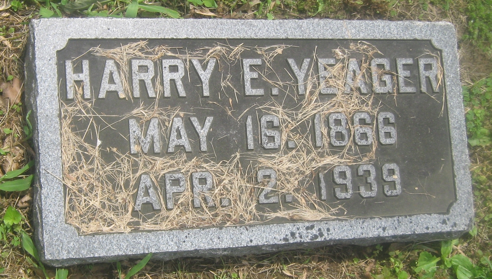 Harry E Yeager