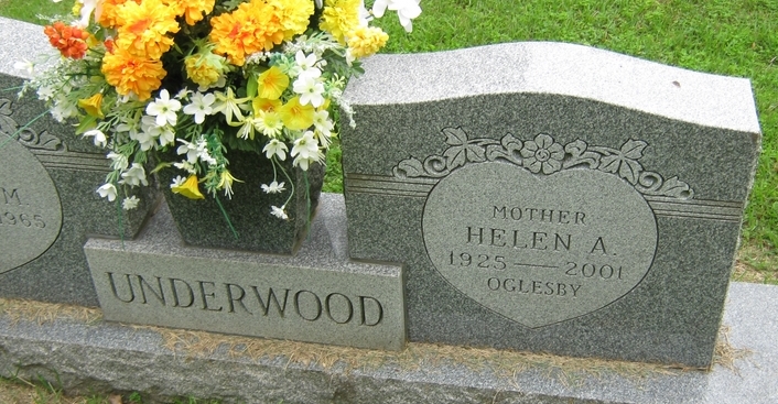 Helen A Oglesby Underwood