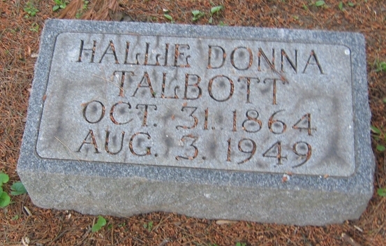 Hallie Donna Talbott