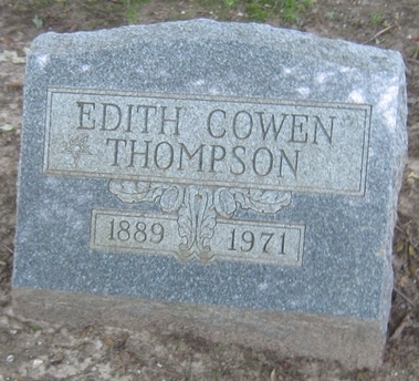 Edith Cowen Thompson