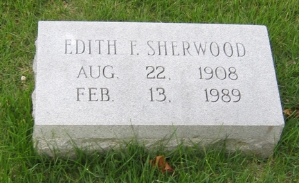 Edith F Sherwood