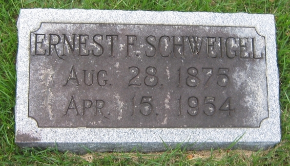 Ernest F Schweigel