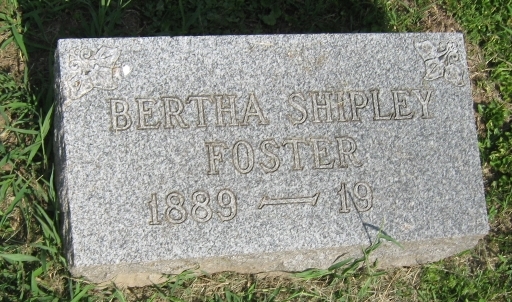 Bertha Shipley Foster