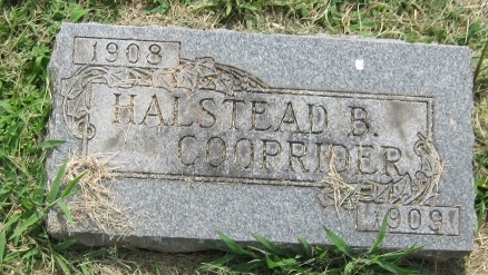 Halstead B Cooprider