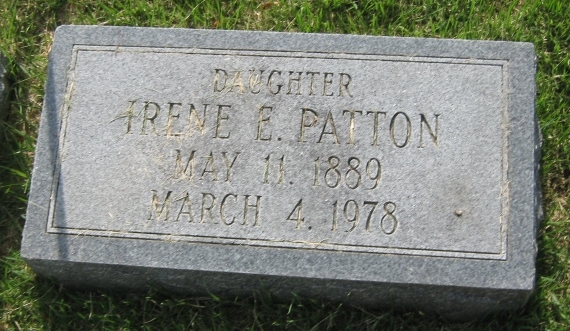 Irene E Patton