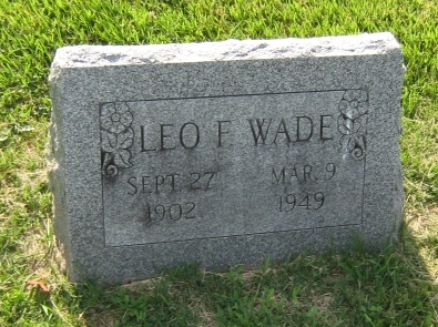 Leo F Wade