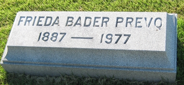 Frieda Bader Prevo