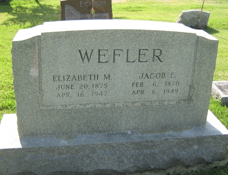 Elizabeth M Wefler
