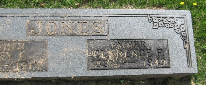 Clarence F Jones