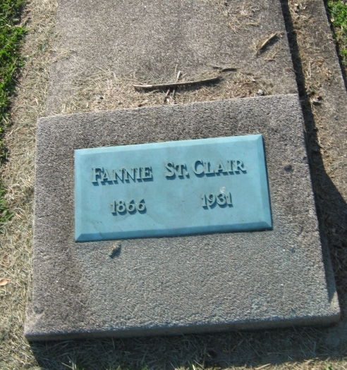 Fannie St Clair